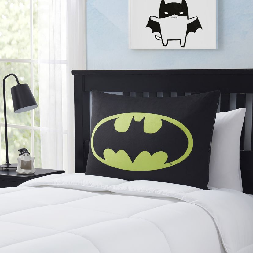 Batman Signal Reversible 20" x 26" Bed Pillow