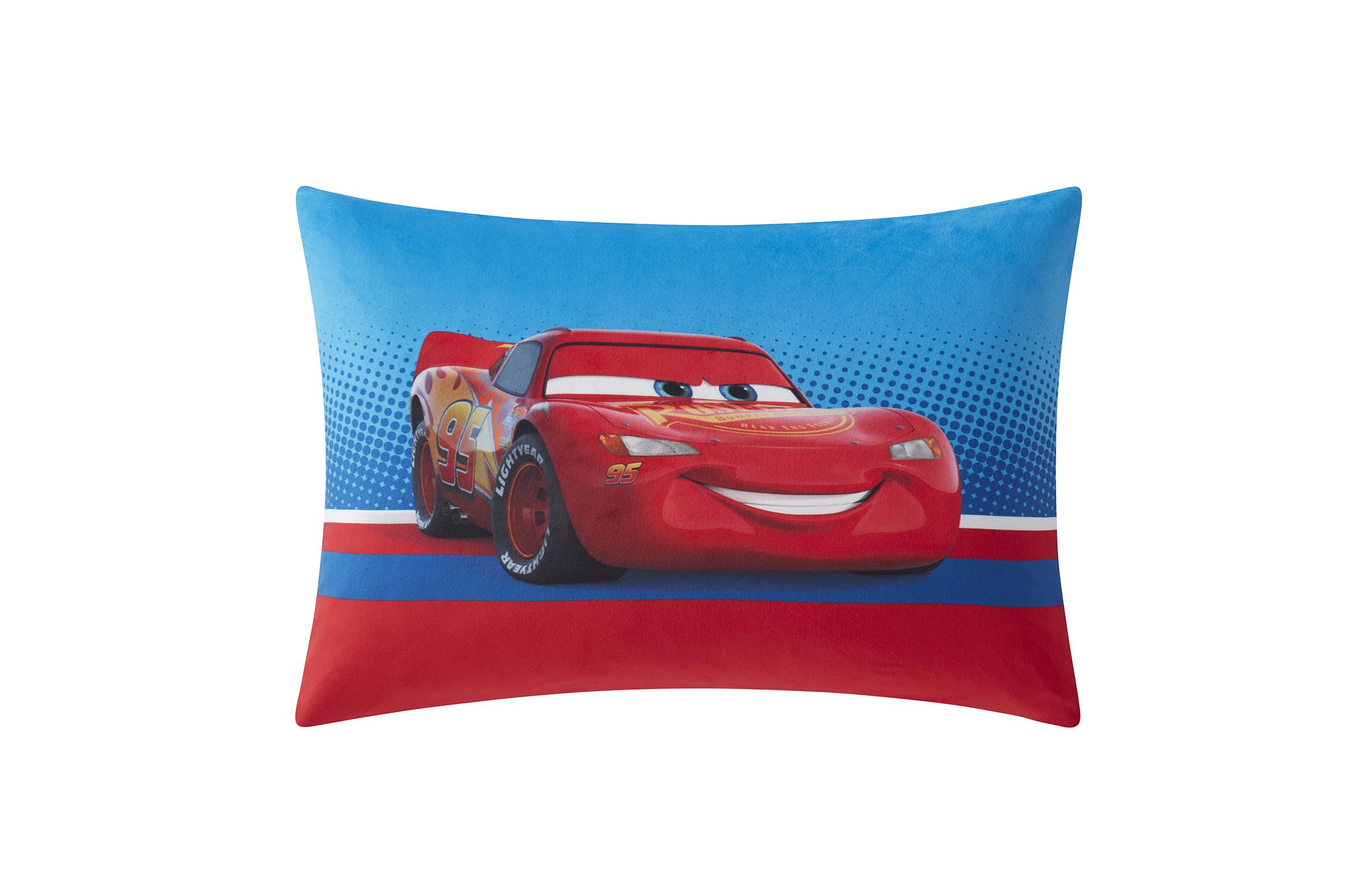 Cars Lightning McQueen Reversible 20" x 26" Bed Pillow