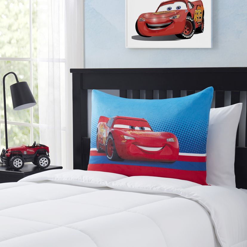 Cars Lightning McQueen Reversible 20" x 26" Bed Pillow