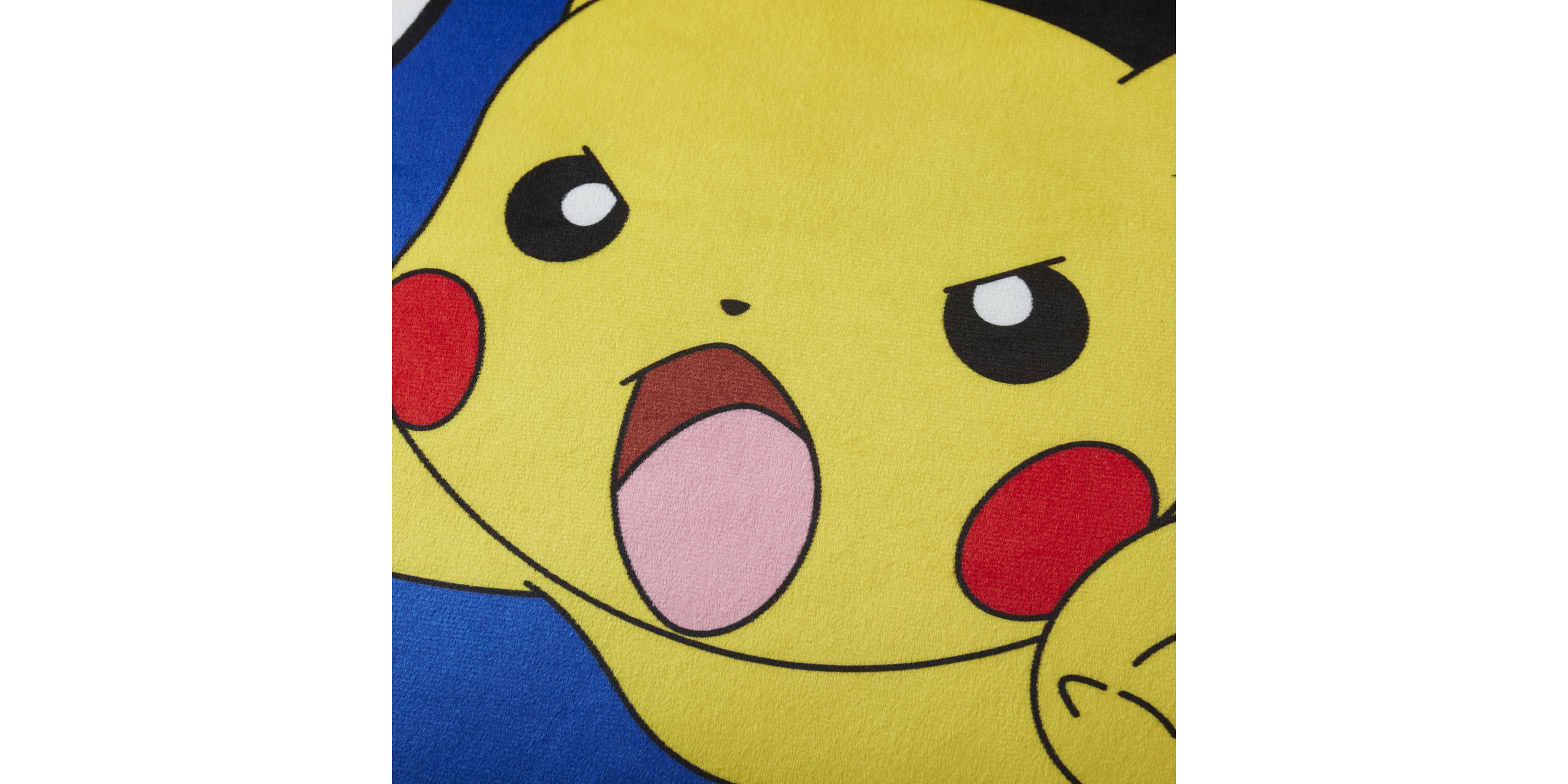 Pikachu Reversible 20" x 26" Bed Pillow 2 Pack