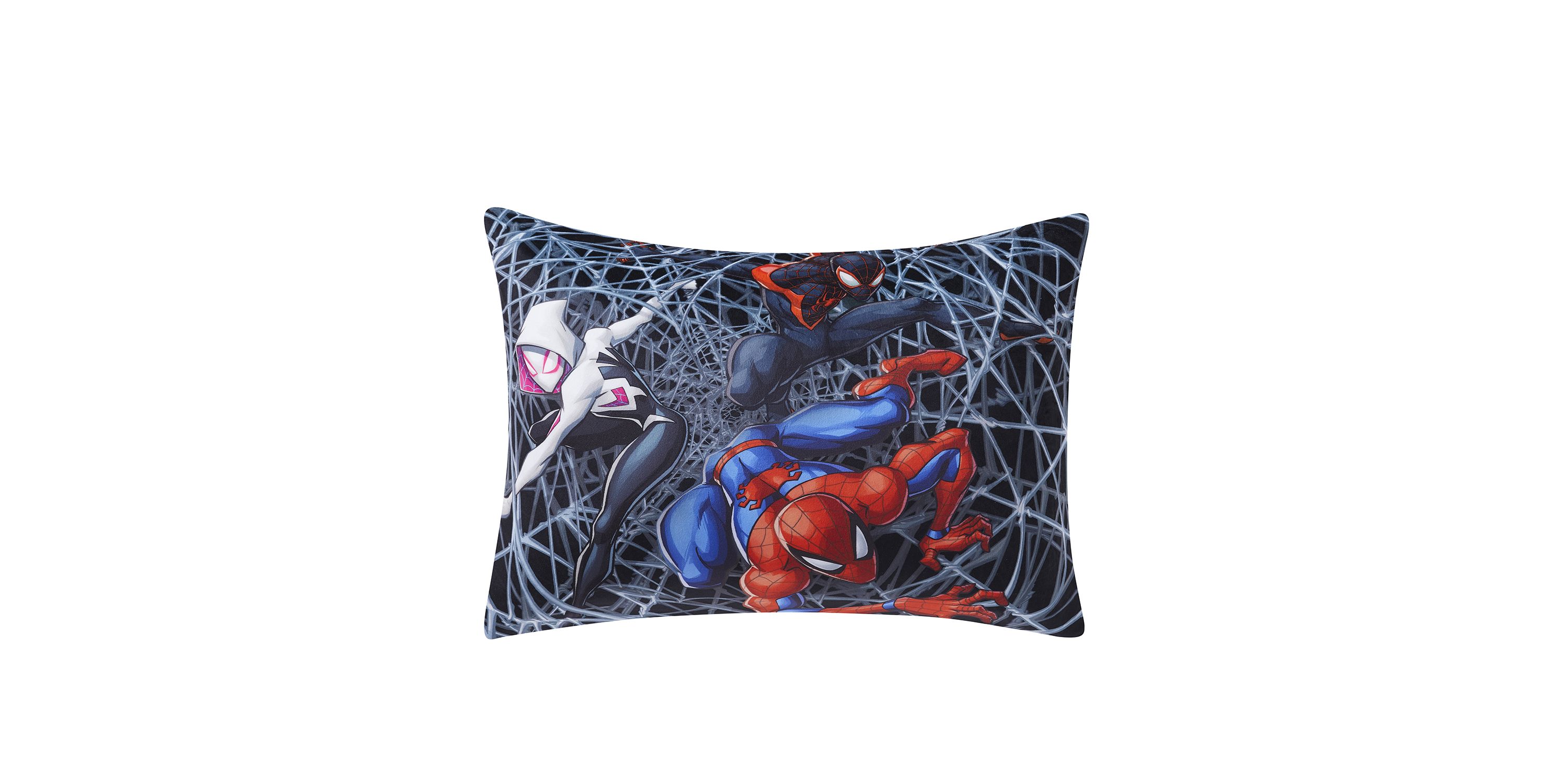 Spiderman Spidey Friends Reversible 20" x 26" Bed Pillow