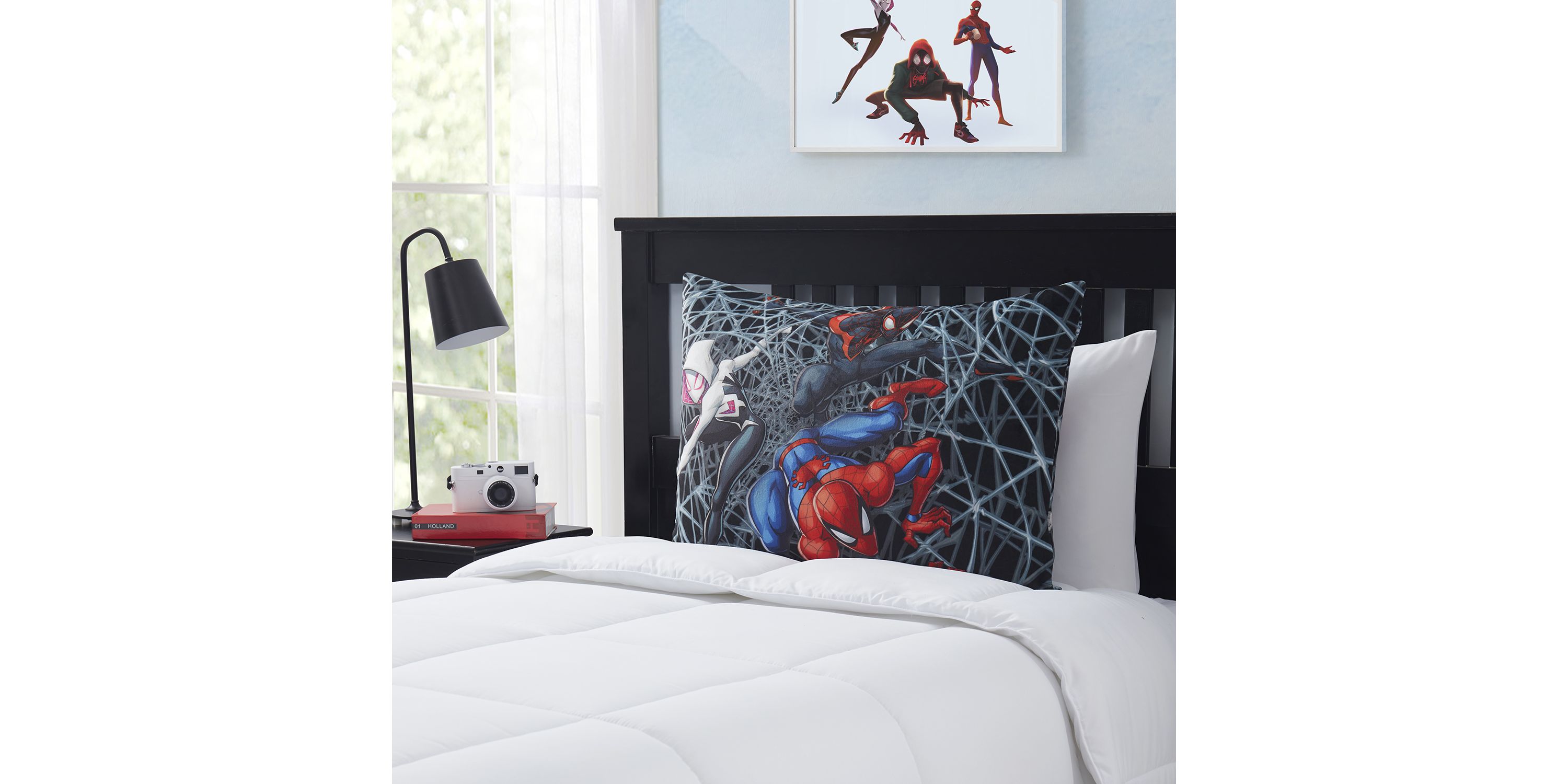Spiderman Spidey Friends Reversible 20" x 26" Bed Pillow