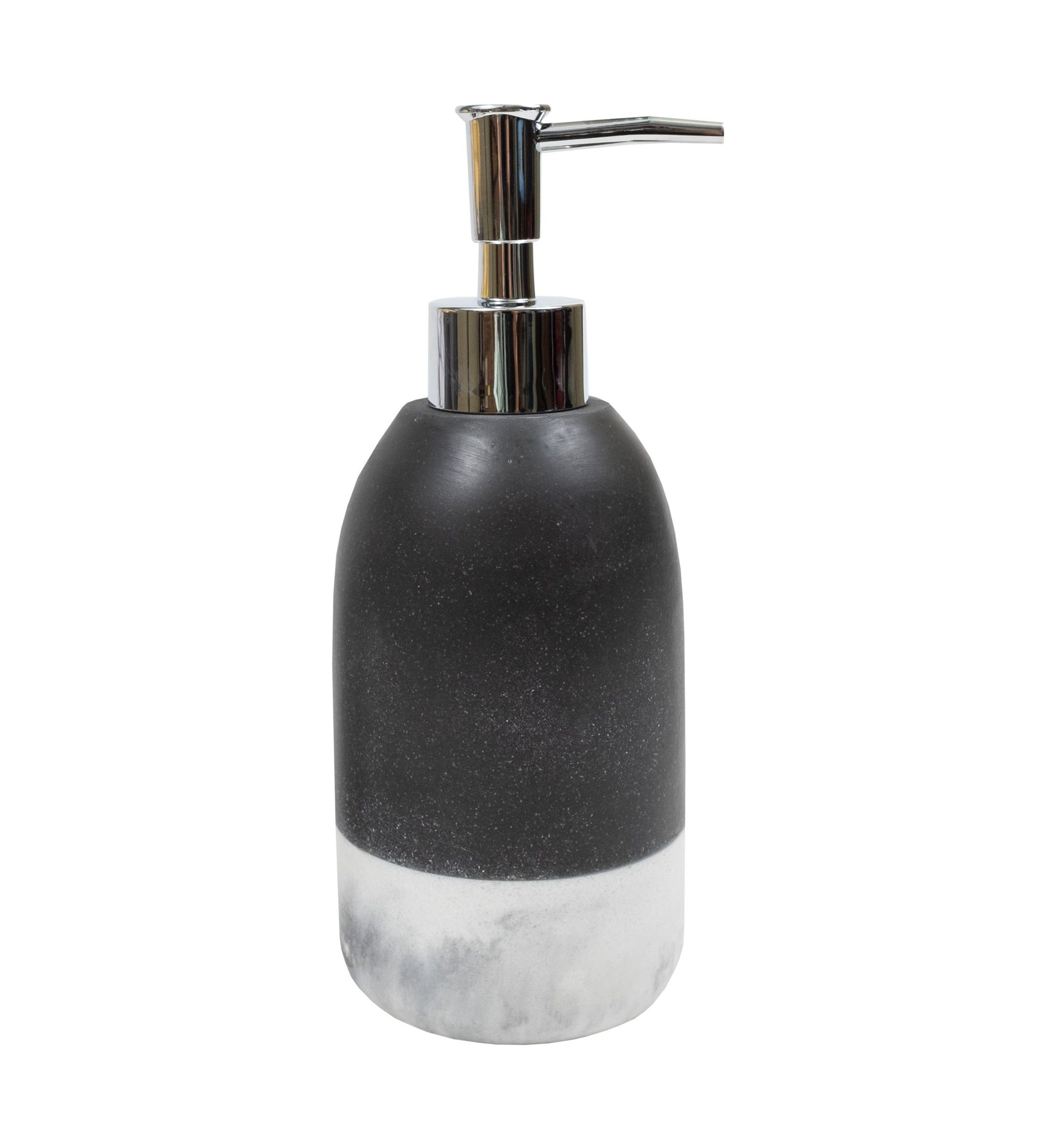Marbleized Bath Accessory Collection 4 Piece Bathroom Set