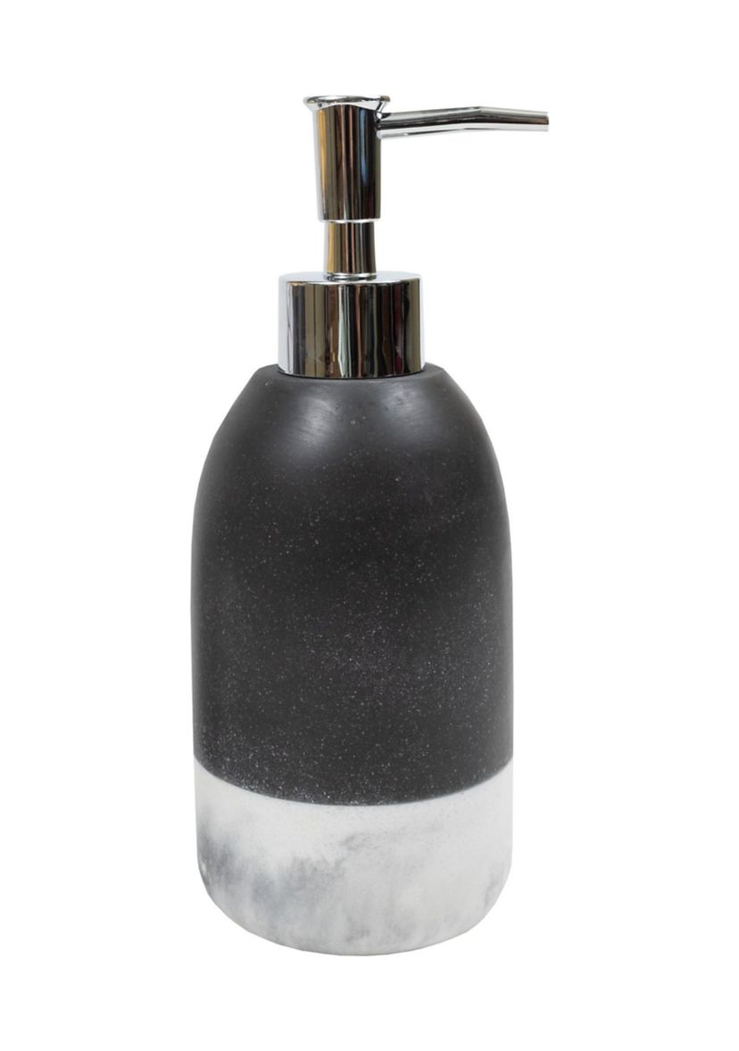 Marbleized Bath Accessory Collection 4 Piece Bathroom Set