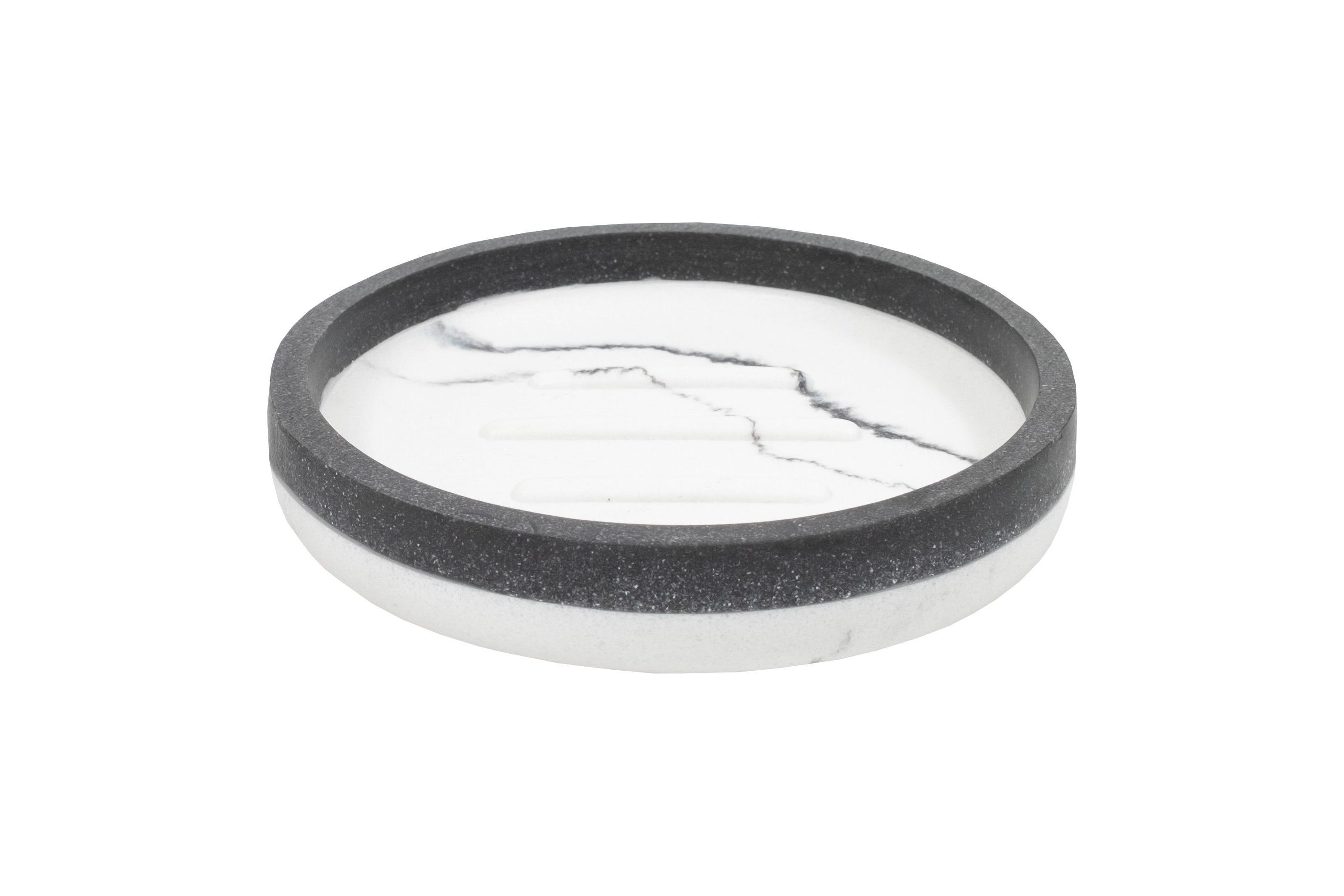 Marbleized Bath Accessory Collection Bathroom Soap Dish