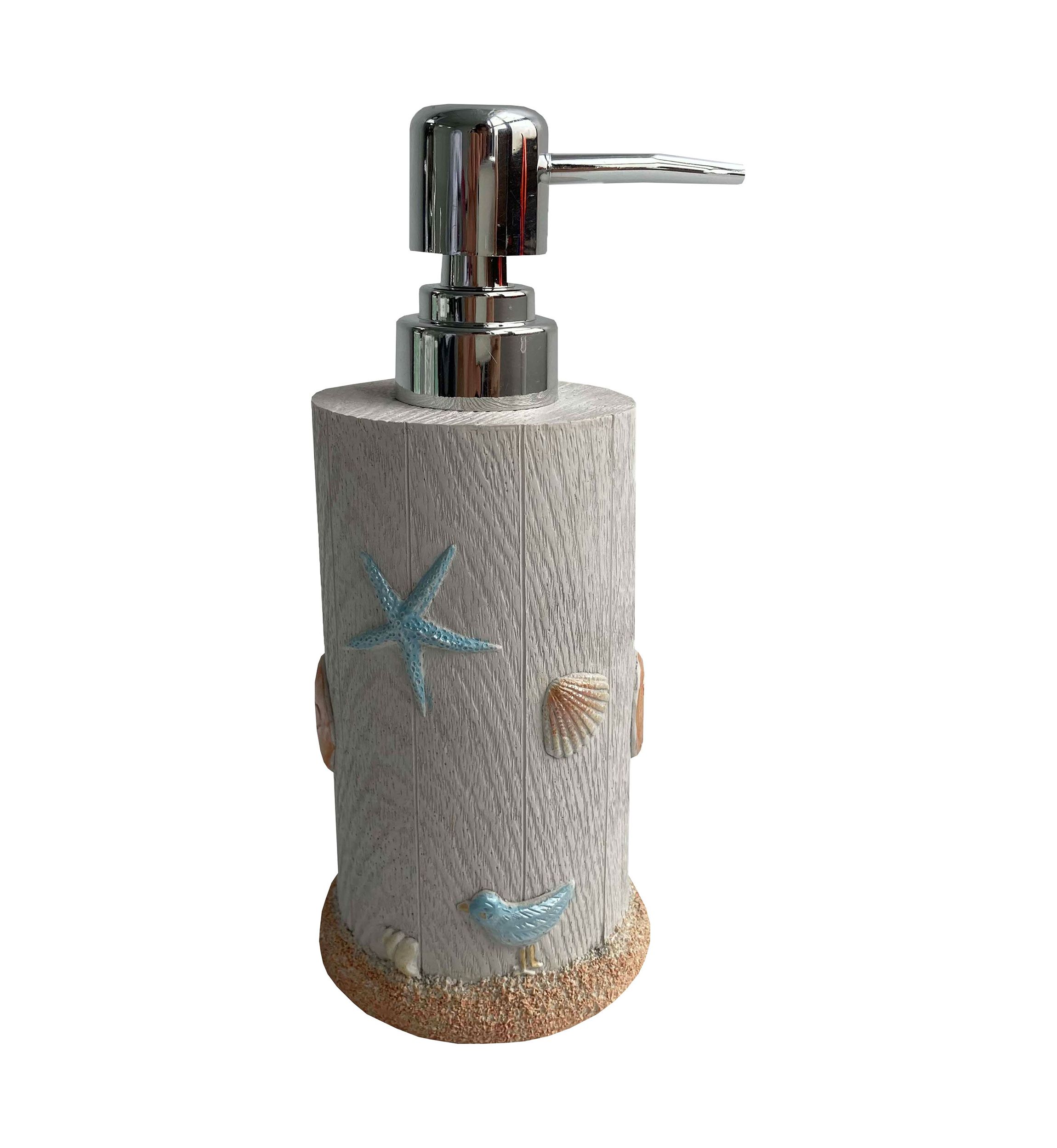 Ocean Star Bath Accessory Collection 4 Piece Bathroom Set