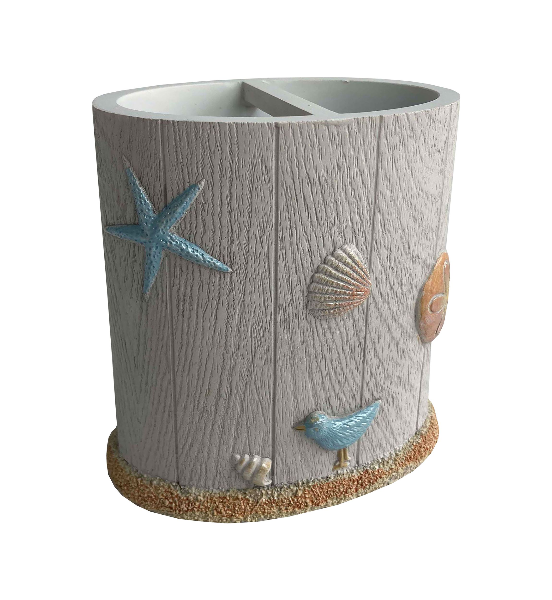 Ocean Star Bath Accessory Collection 4 Piece Bathroom Set