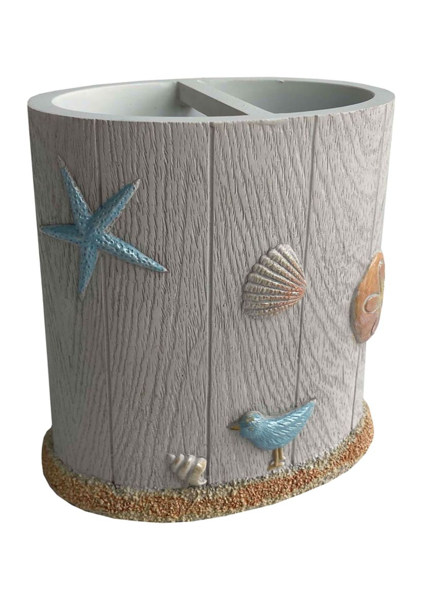 Ocean Star Bath Accessory Collection 4 Piece Bathroom Set