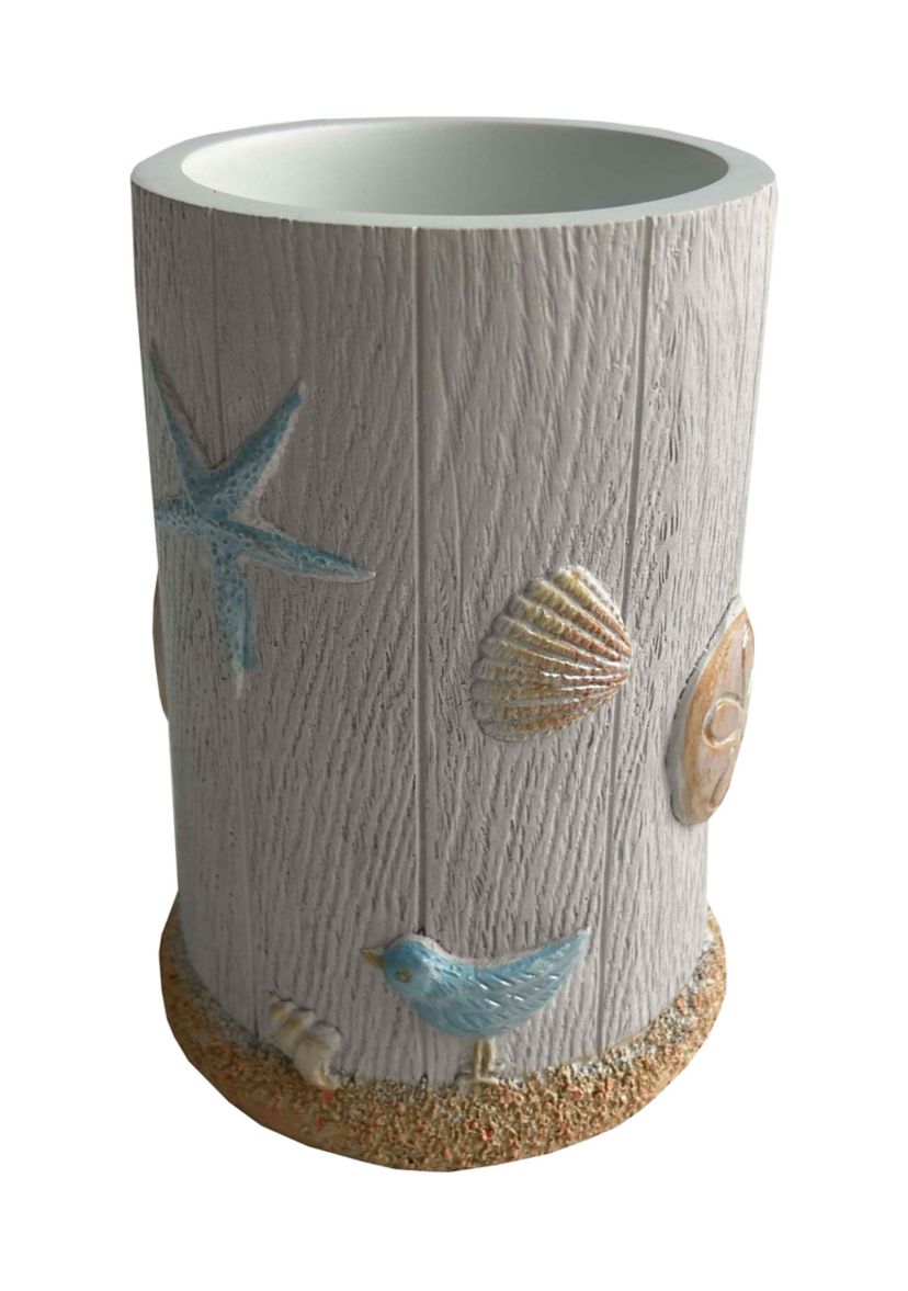 Ocean Star Bath Accessory Collection 4 Piece Bathroom Set