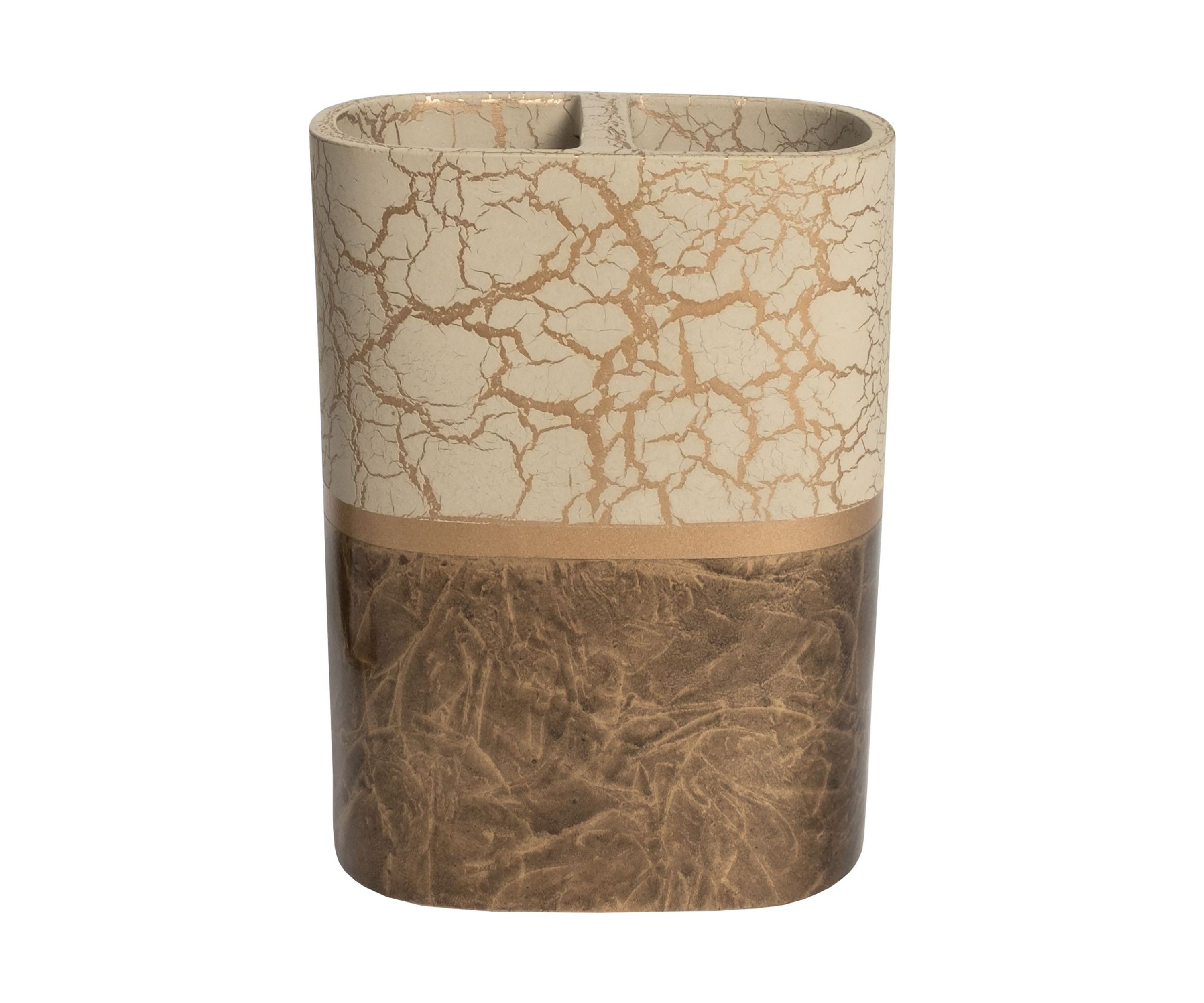 Parker Poly Resin Bath Accessory Collection 4 Piece Bathroom Set