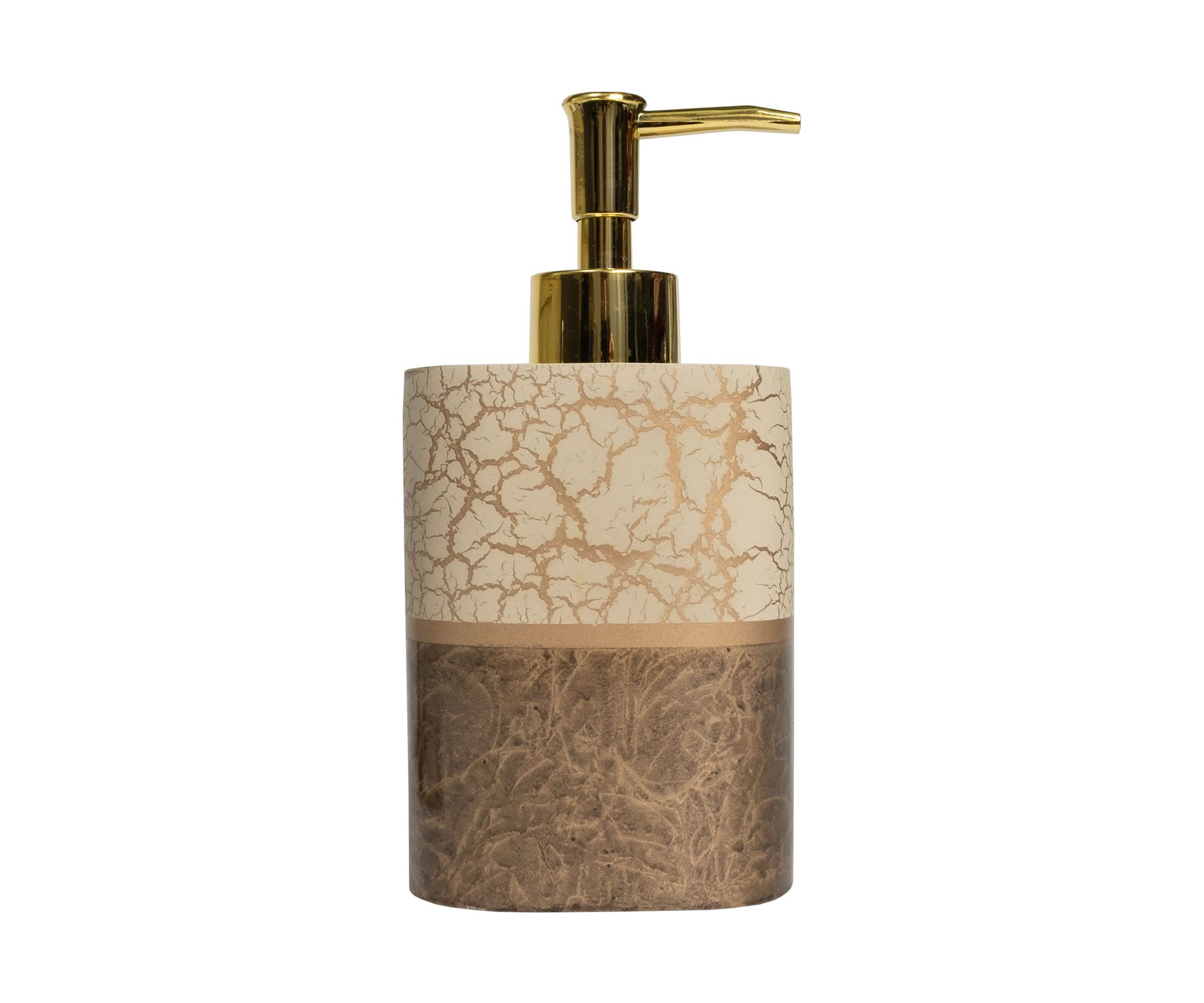 Parker Bath Accessory Collection Poly Resin Bathroom Lotion/Soap Dispenser