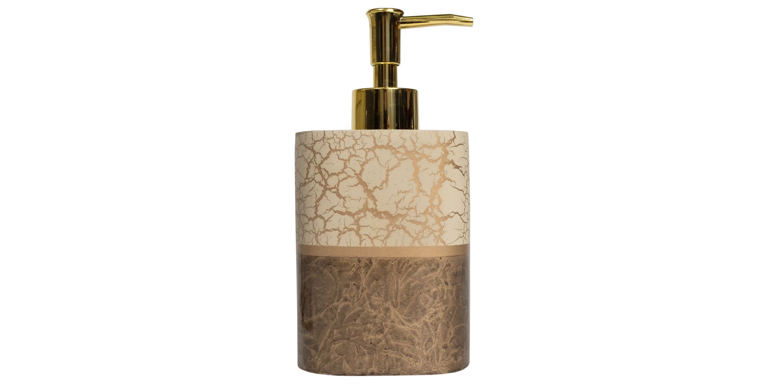 Parker Bath Accessory Collection Poly Resin Bathroom Lotion/Soap Dispenser