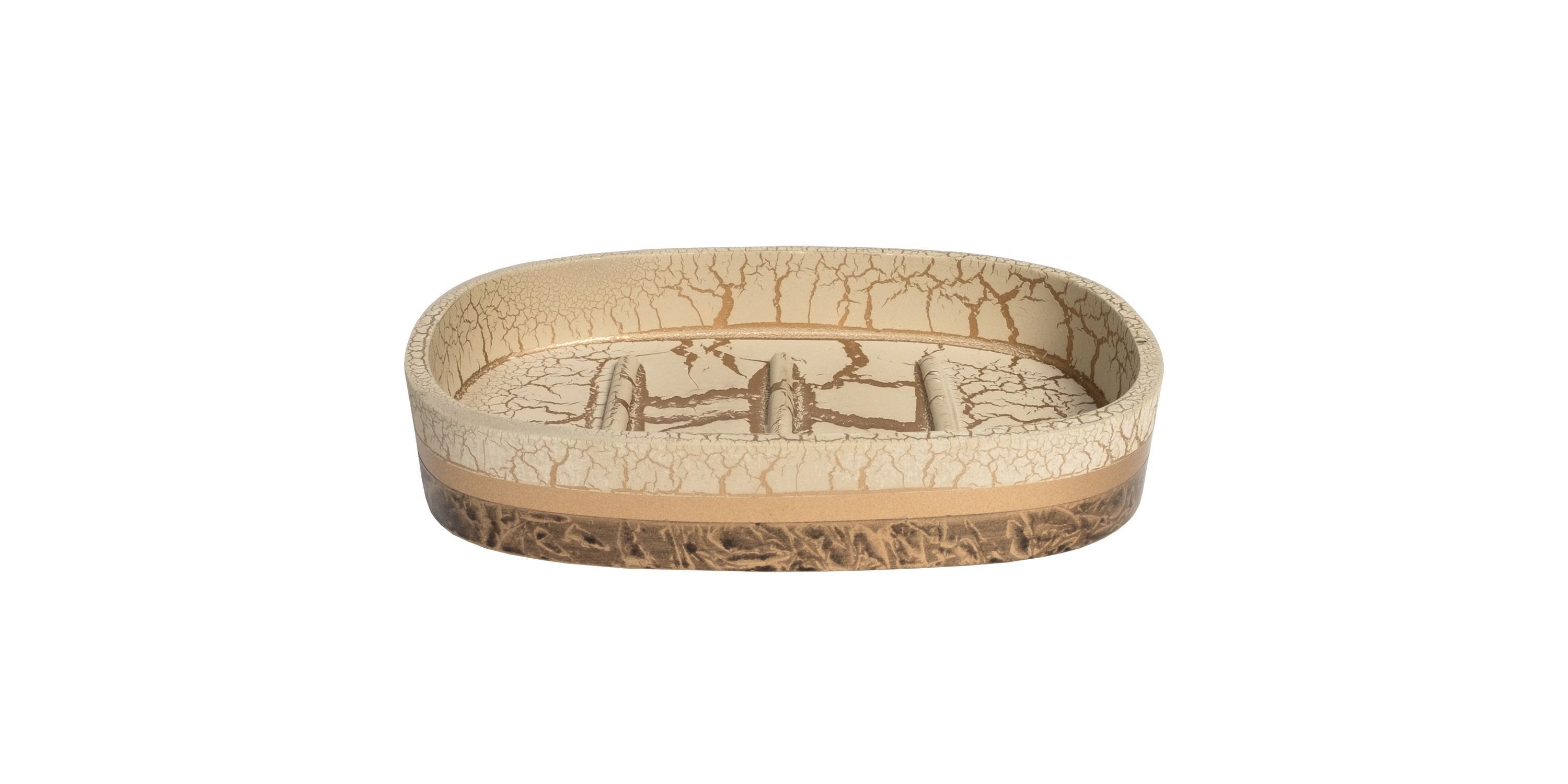 Parker Bath Accessory Collection Poly Resin Bathroom Soap Dish
