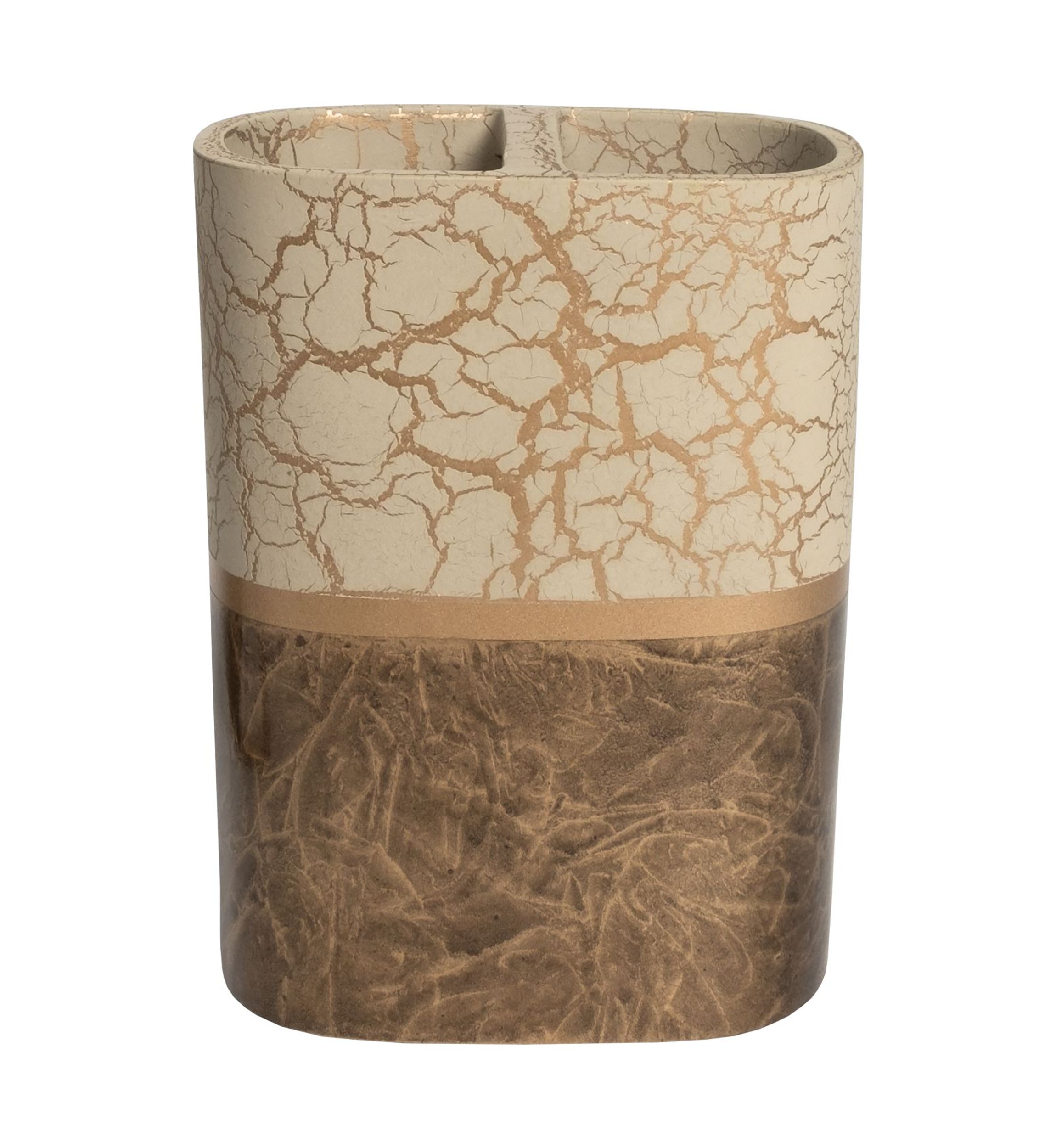 Parker Bath Accessory Collection Poly Resin Bathroom Toothbrush Holder