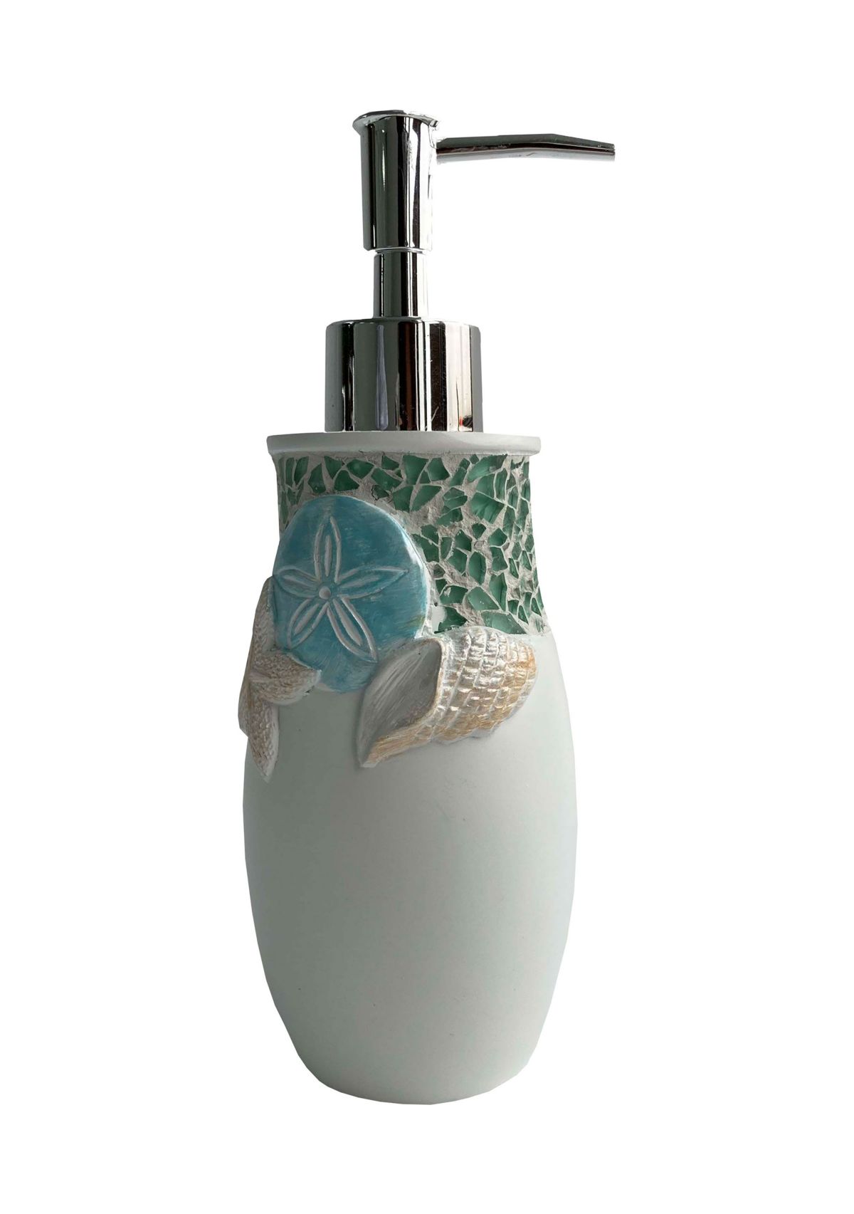 Seascape Bath Accessory Collection 4 Piece Bathroom Set