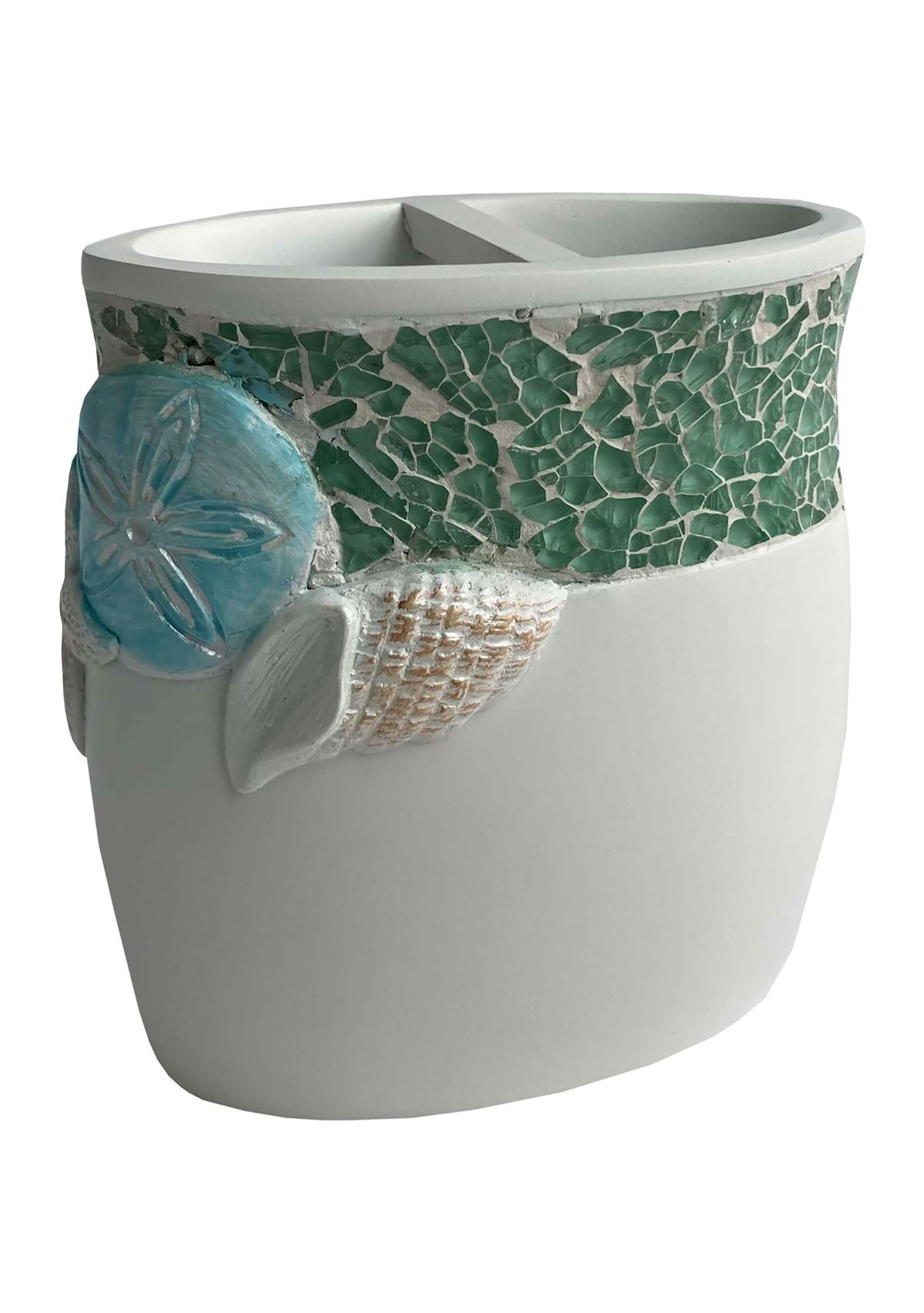 Seascape Bath Accessory Collection 4 Piece Bathroom Set