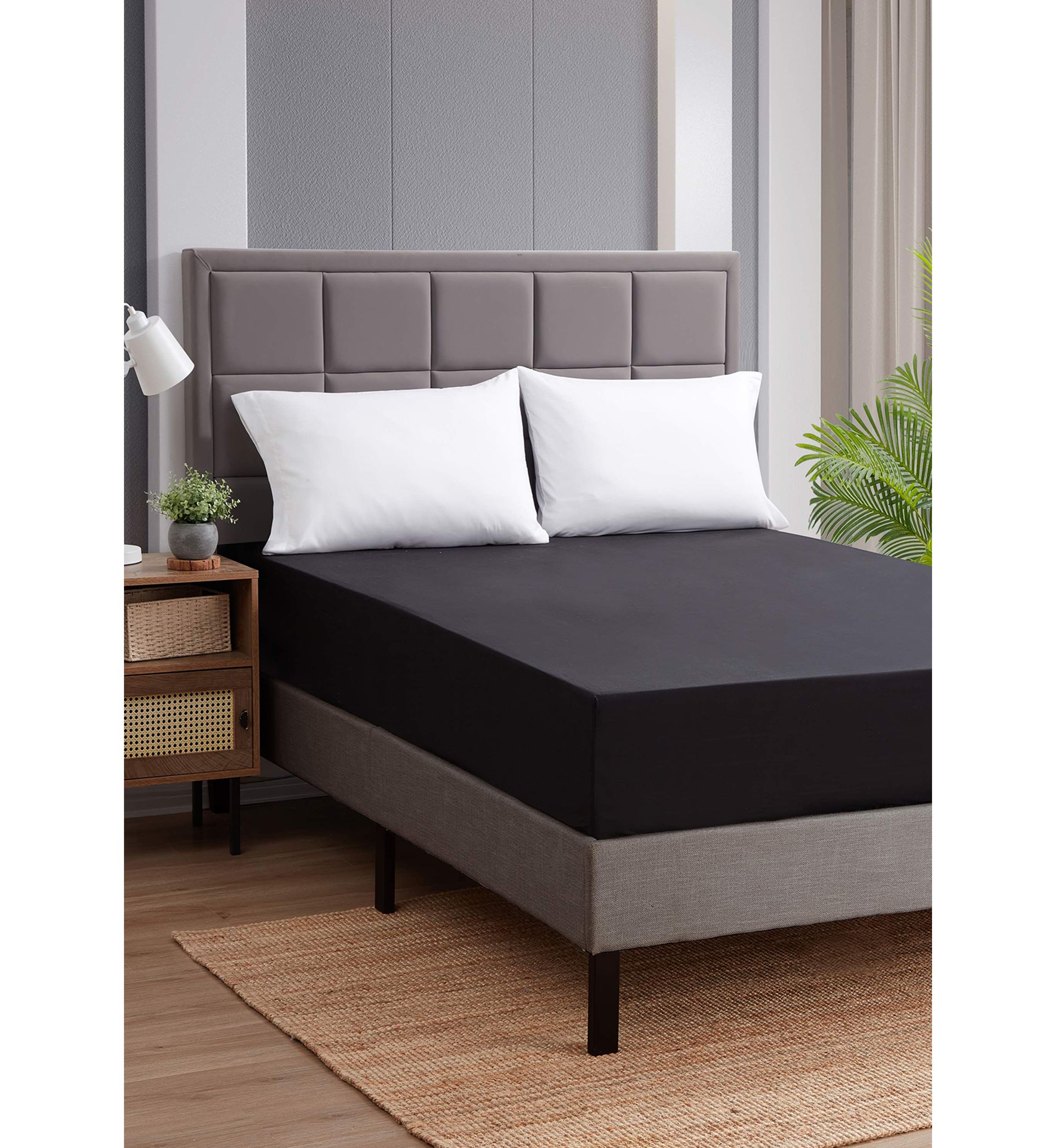 Microfiber Fitted Sheet 16" Deep