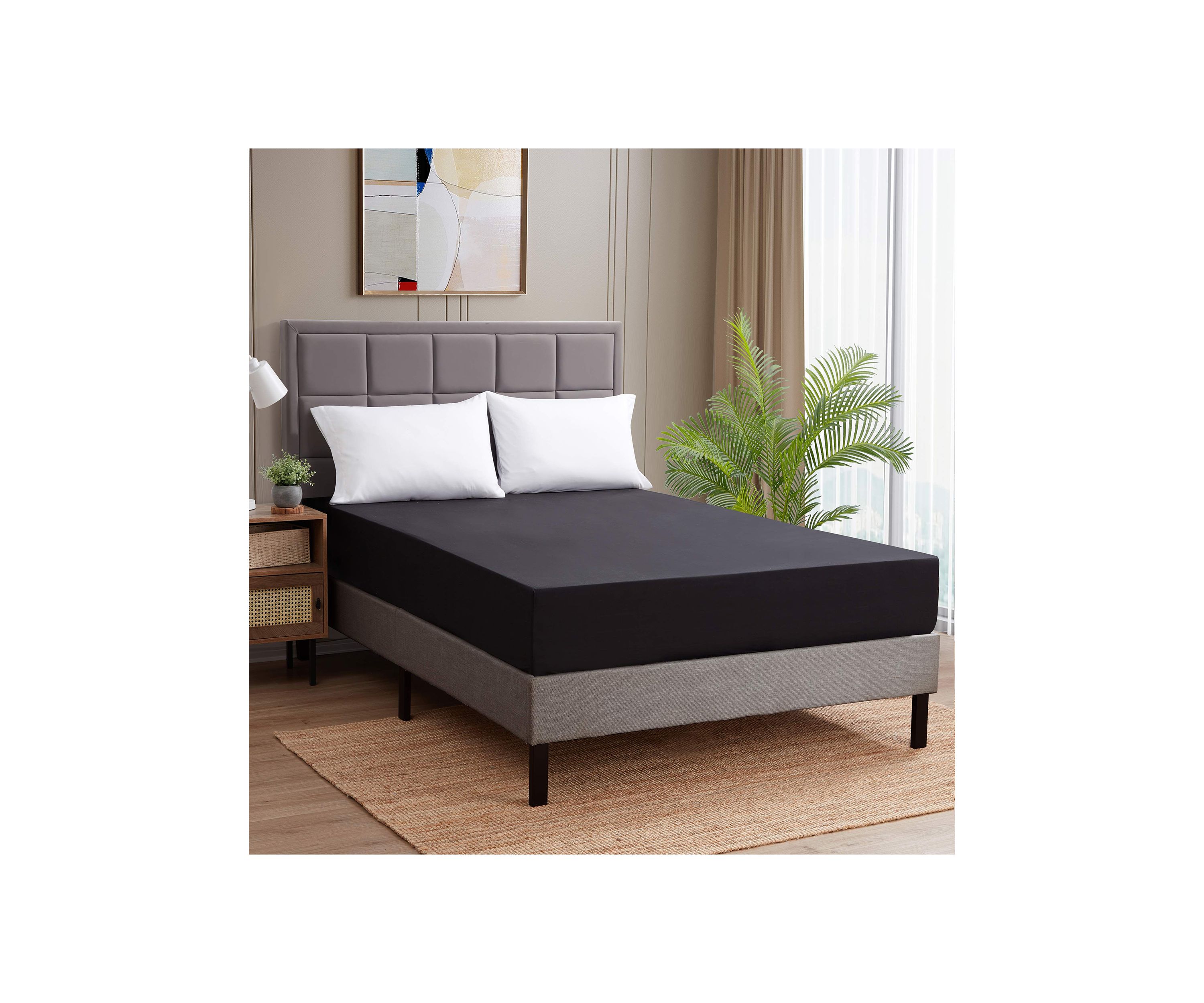 Microfiber Fitted Sheet 16" Deep
