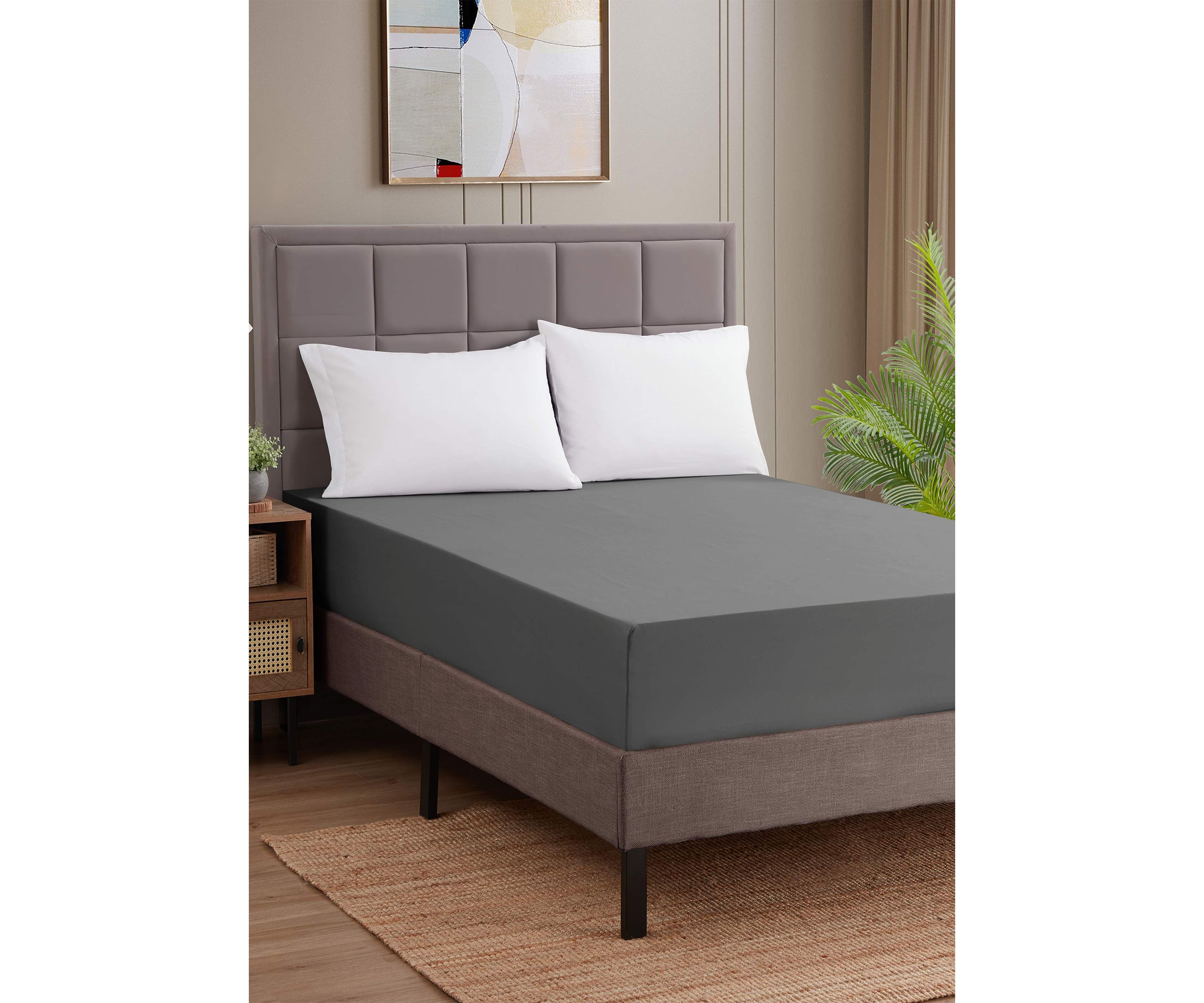 Microfiber Fitted Sheet 16" Deep