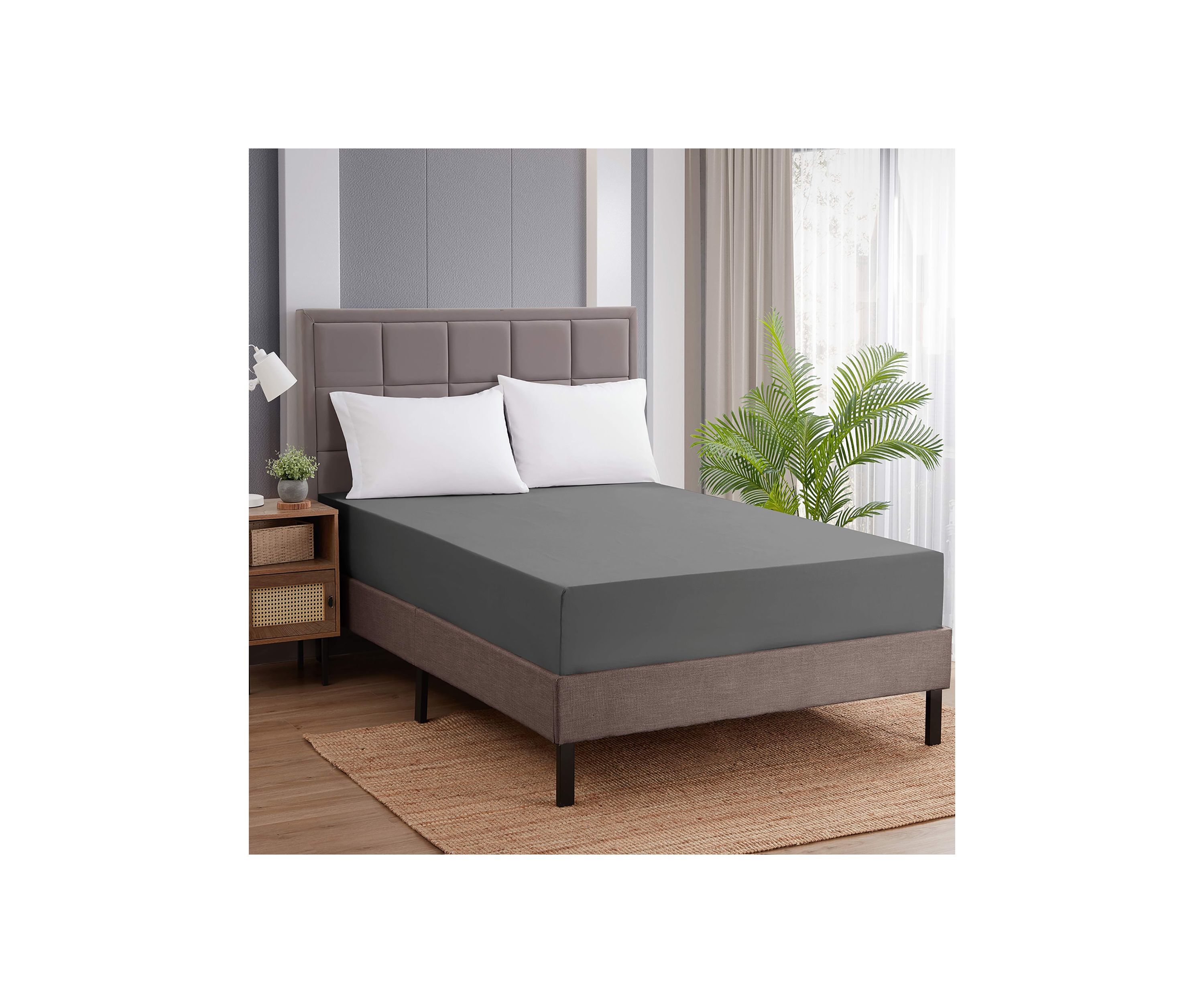 Microfiber Fitted Sheet 16" Deep