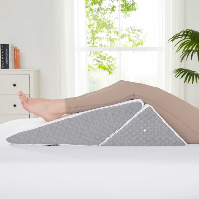 Sweet Home Collection 2 Piece Bed Wedge Pillow Set 22" x 22" x 12"