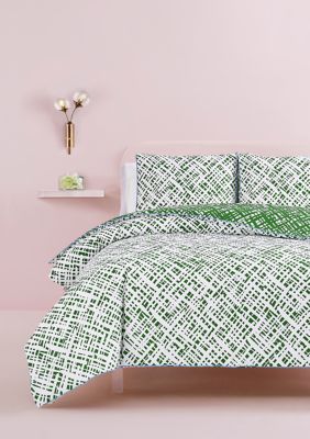 Kate Spade Queen outlet Brushstroke Garden Comforter & Sham Set