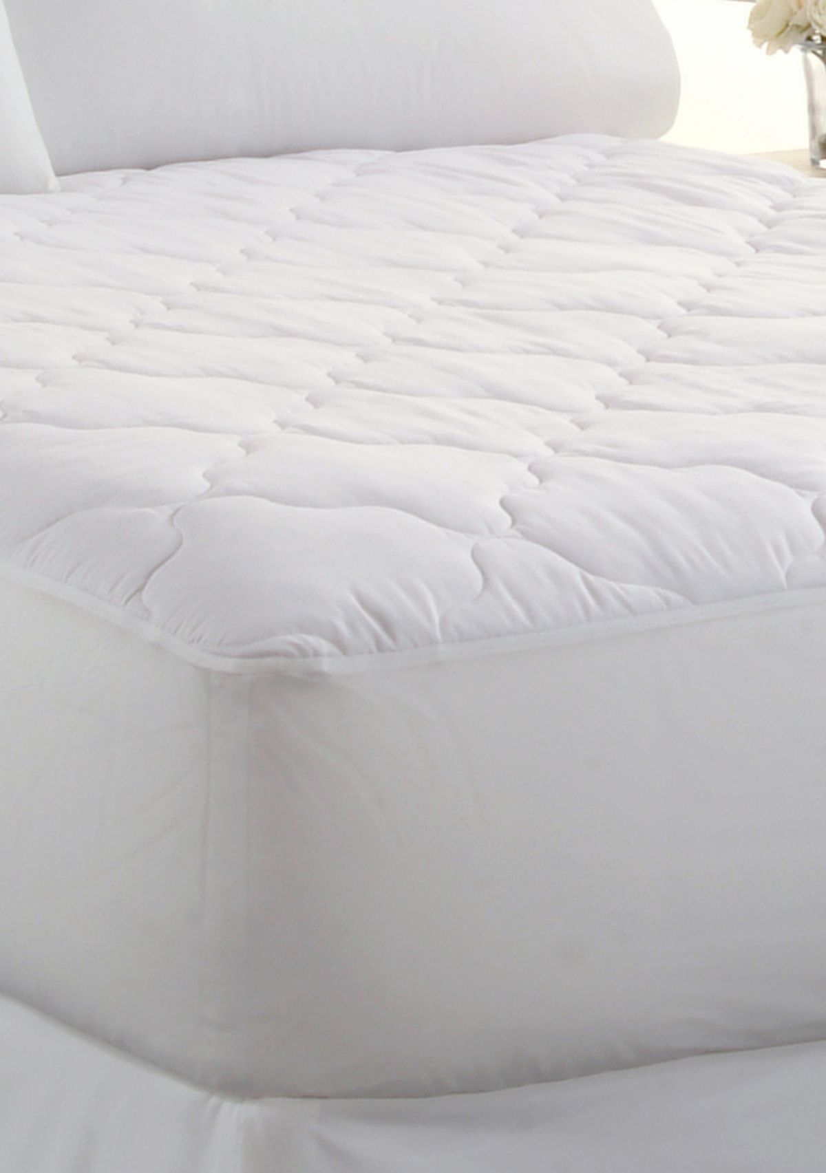 Total Protection Waterproof Queen Mattress Pad 60-in. x 80-in.