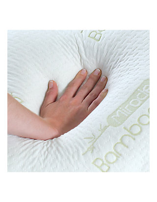 White King Miracle Bamboo Shredded Memory Foam Pillow 