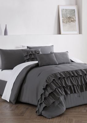 Addison Home Reese Ruffle Comforter Set Belk