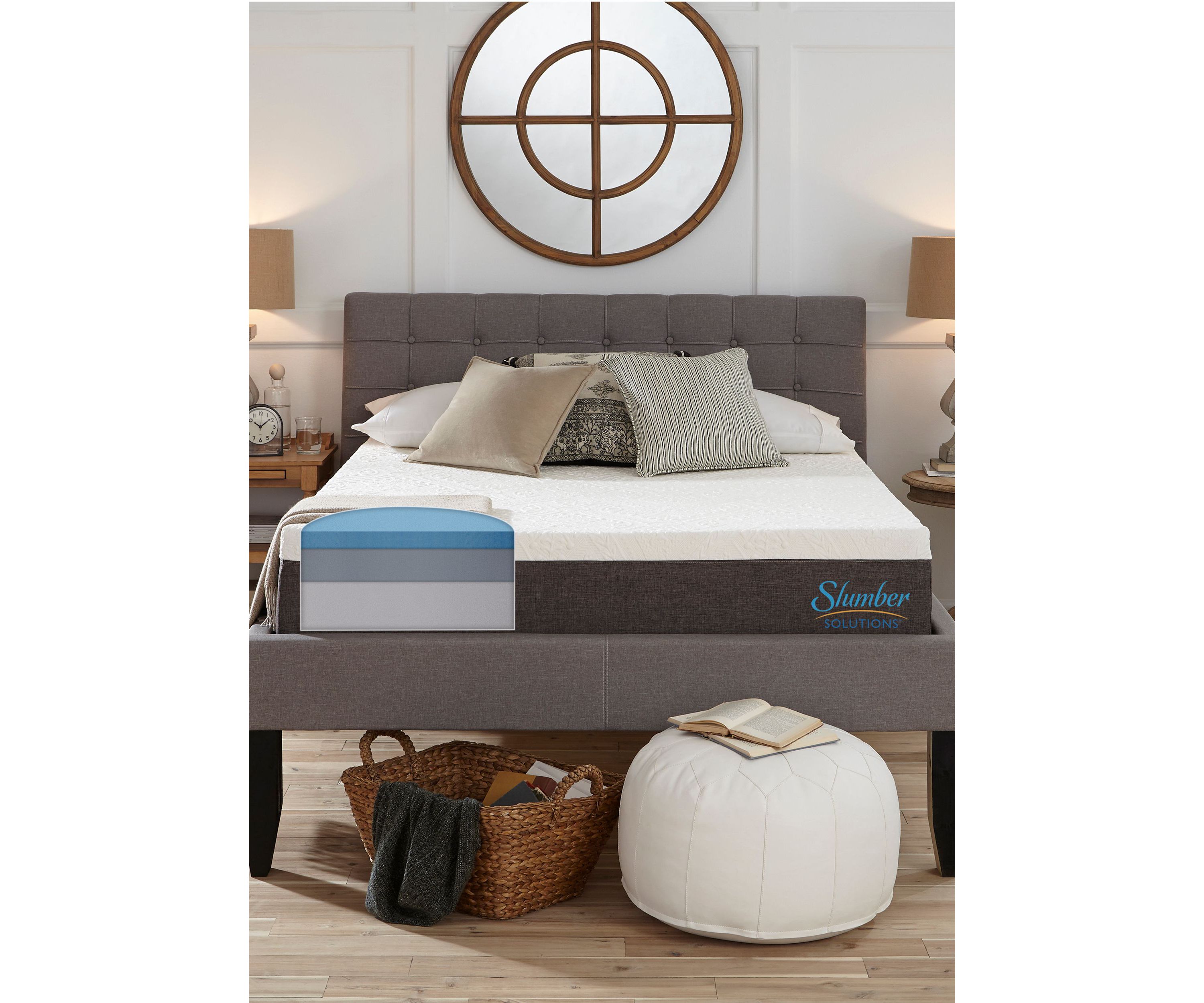 Respond 12 Inch NRGel Memory Foam Mattress