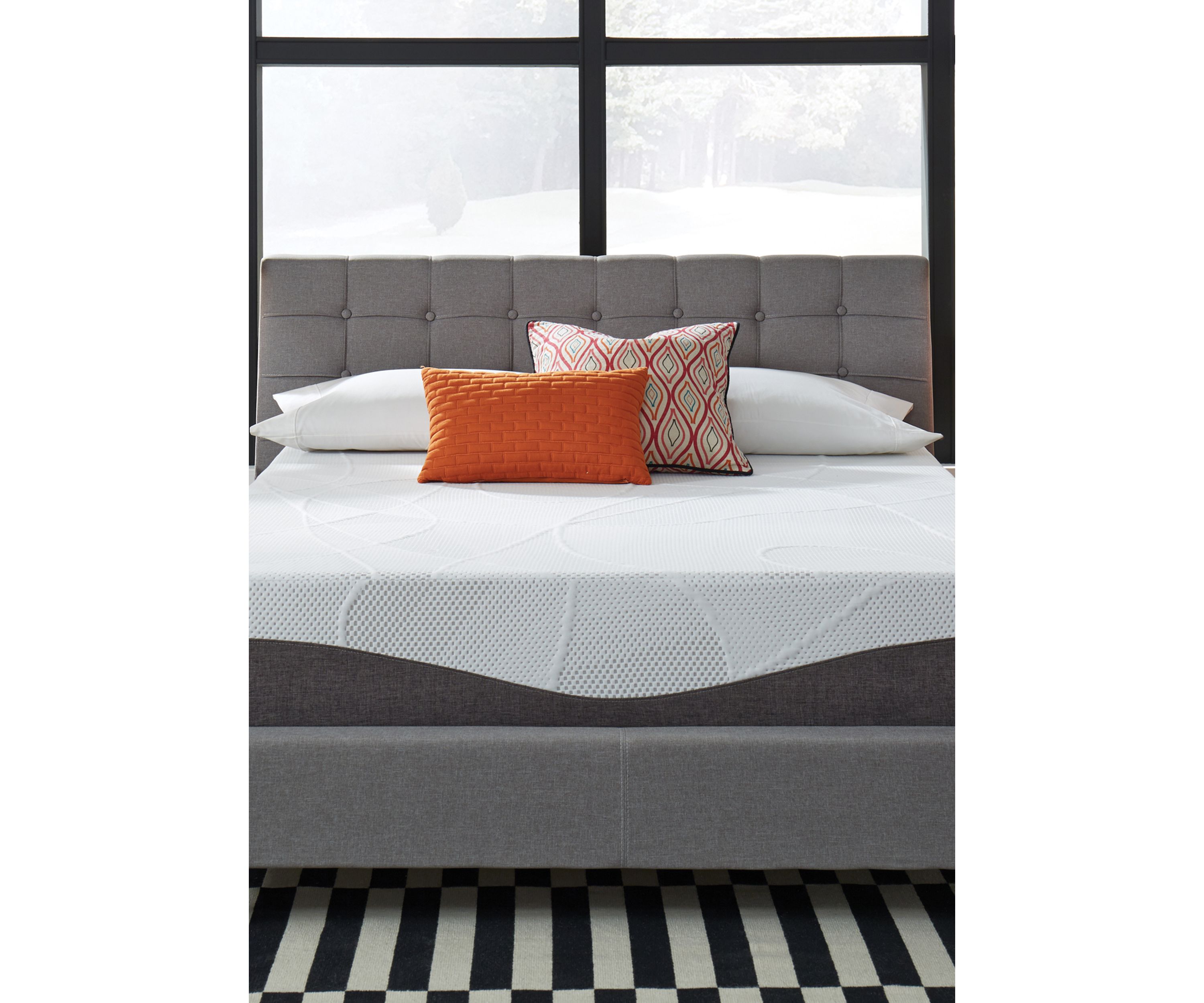 Slumber Solutions Renew 10 Inch Customize Your Comfort Gel Memory Foam Mattress