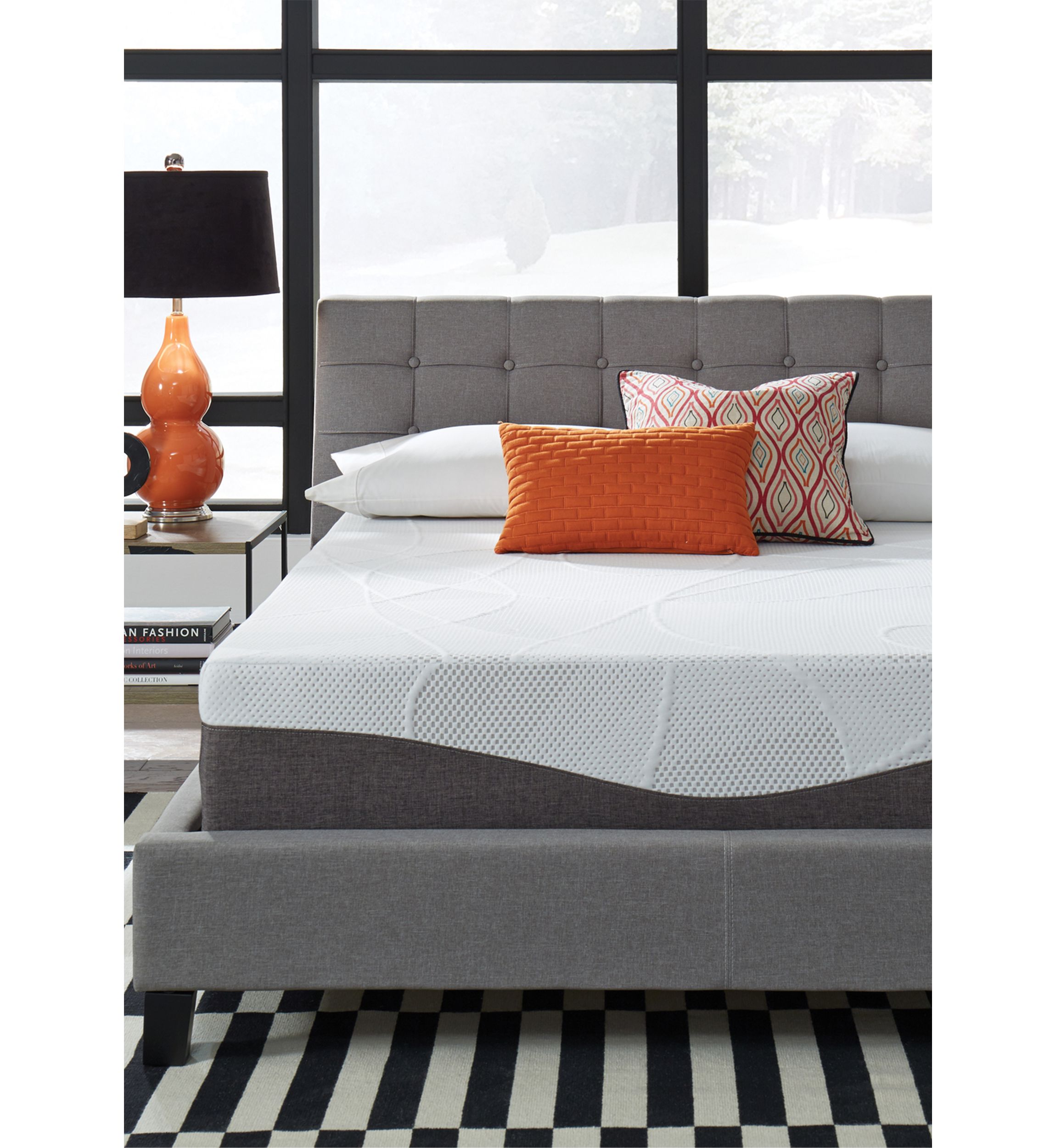 Slumber Solutions Renew 12 Inch Customize Your Comfort Gel Memory Foam Mattress