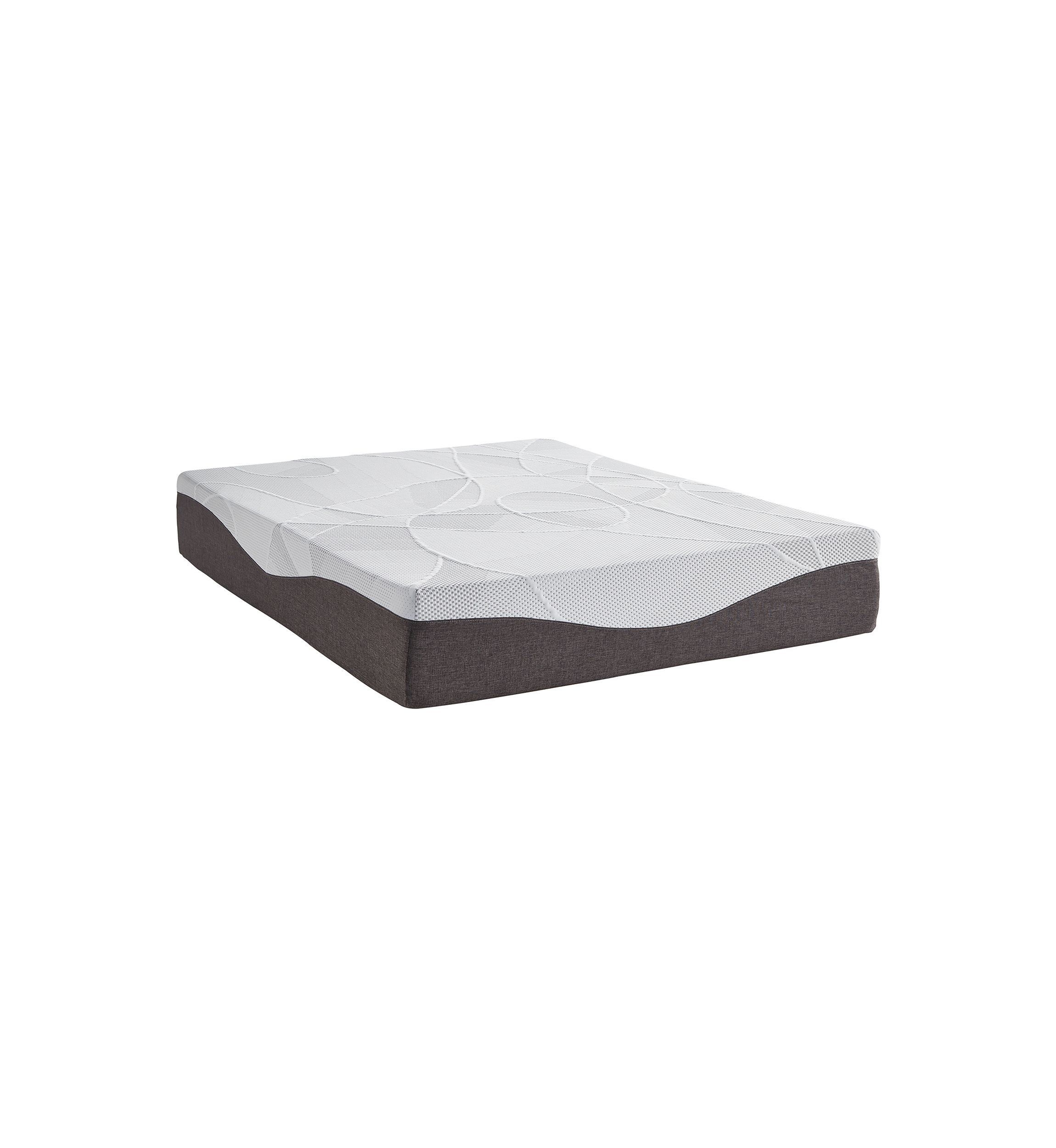 Slumber Solutions Renew 12 Inch Customize Your Comfort Gel Memory Foam Mattress