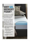 Legend 12 Inch Customize Your Comfort Firm Gel Memory Foam Mattress  