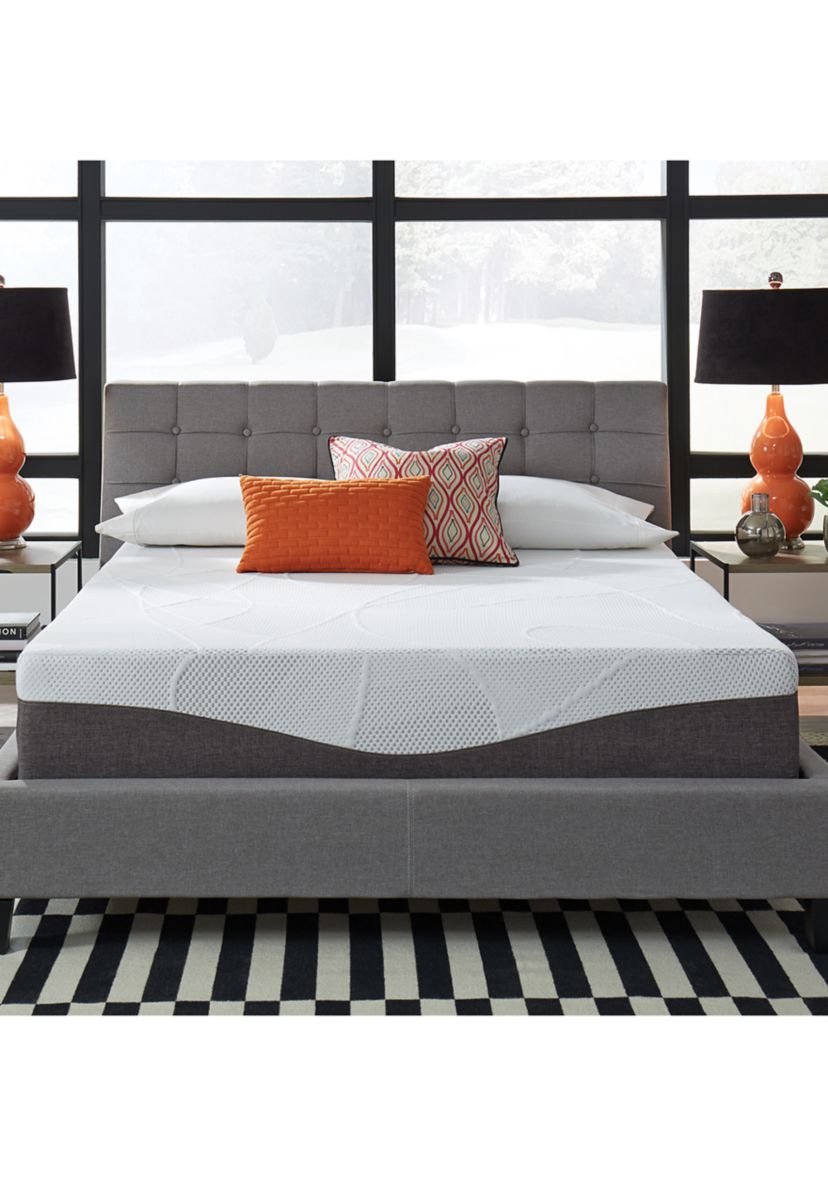 Slumber Solutions Renew 14 Inch Customize Your Comfort Gel Memory Foam Mattress