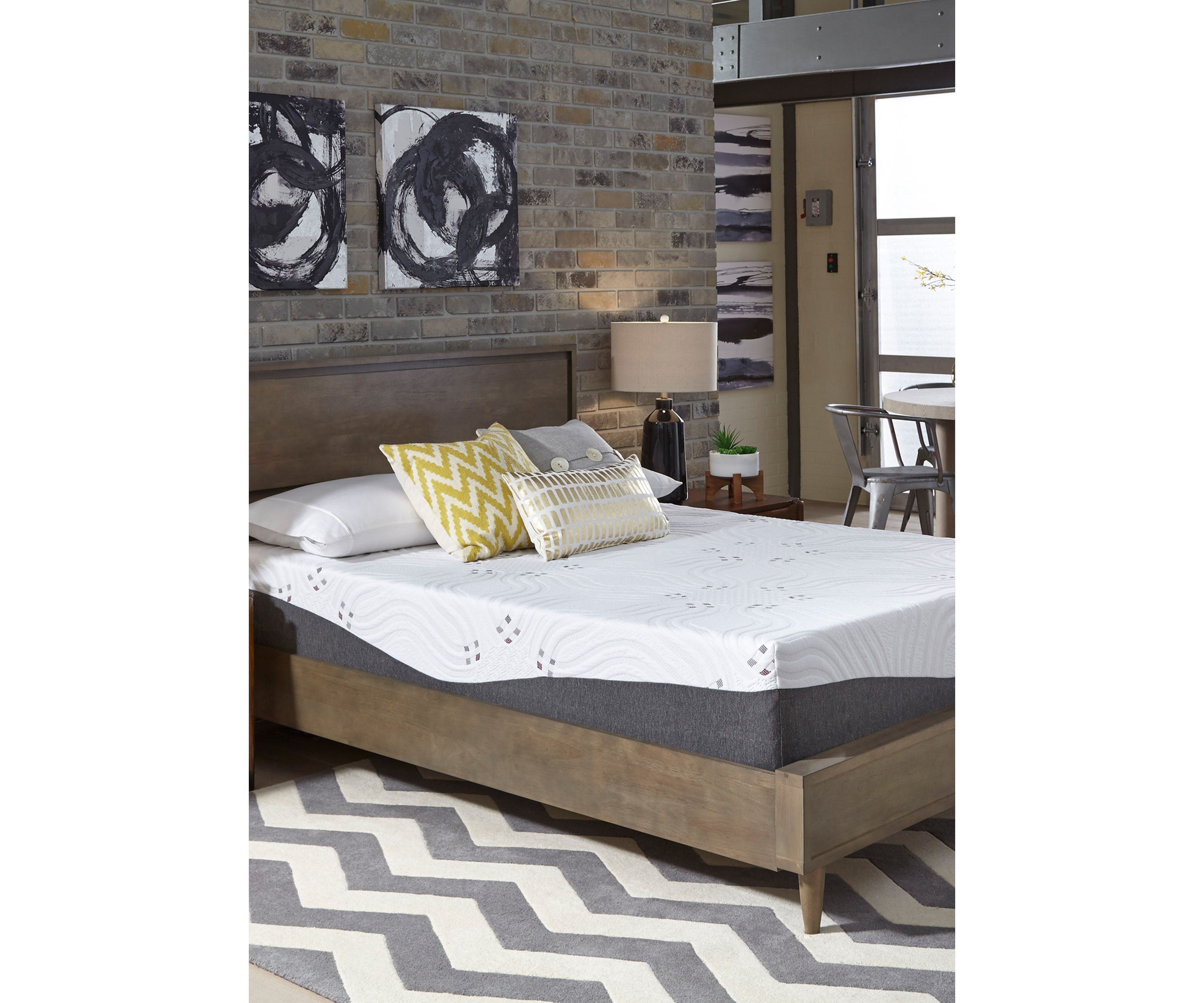 10 Inch Choose Your Comfort Medium Gel Memory Foam Mattress 