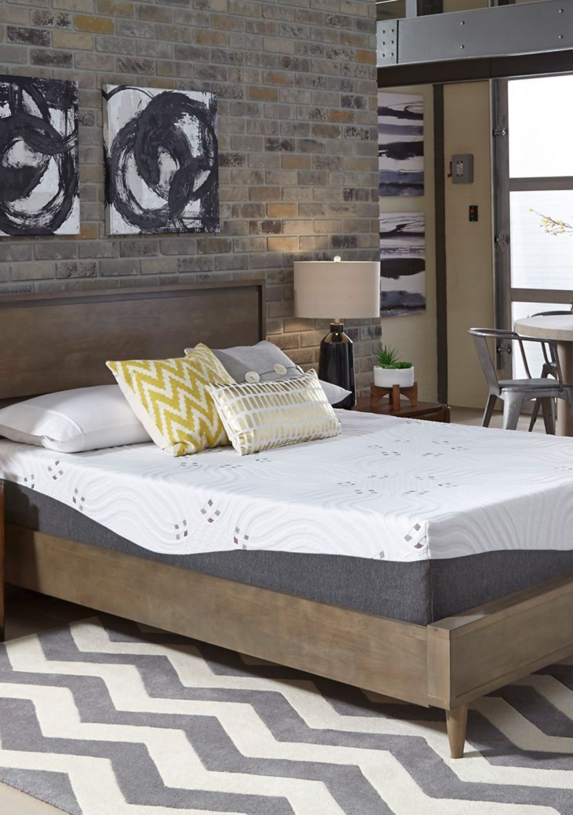 10 Inch Choose Your Comfort Medium Gel Memory Foam Mattress 