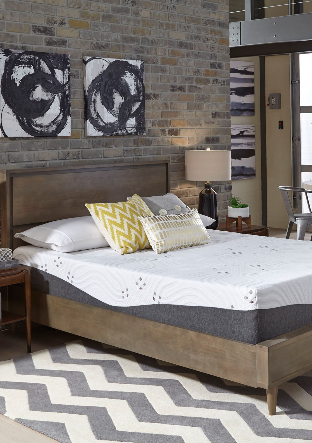 10 Inch Choose Your Comfort Firm Gel Memory Foam Mattress 