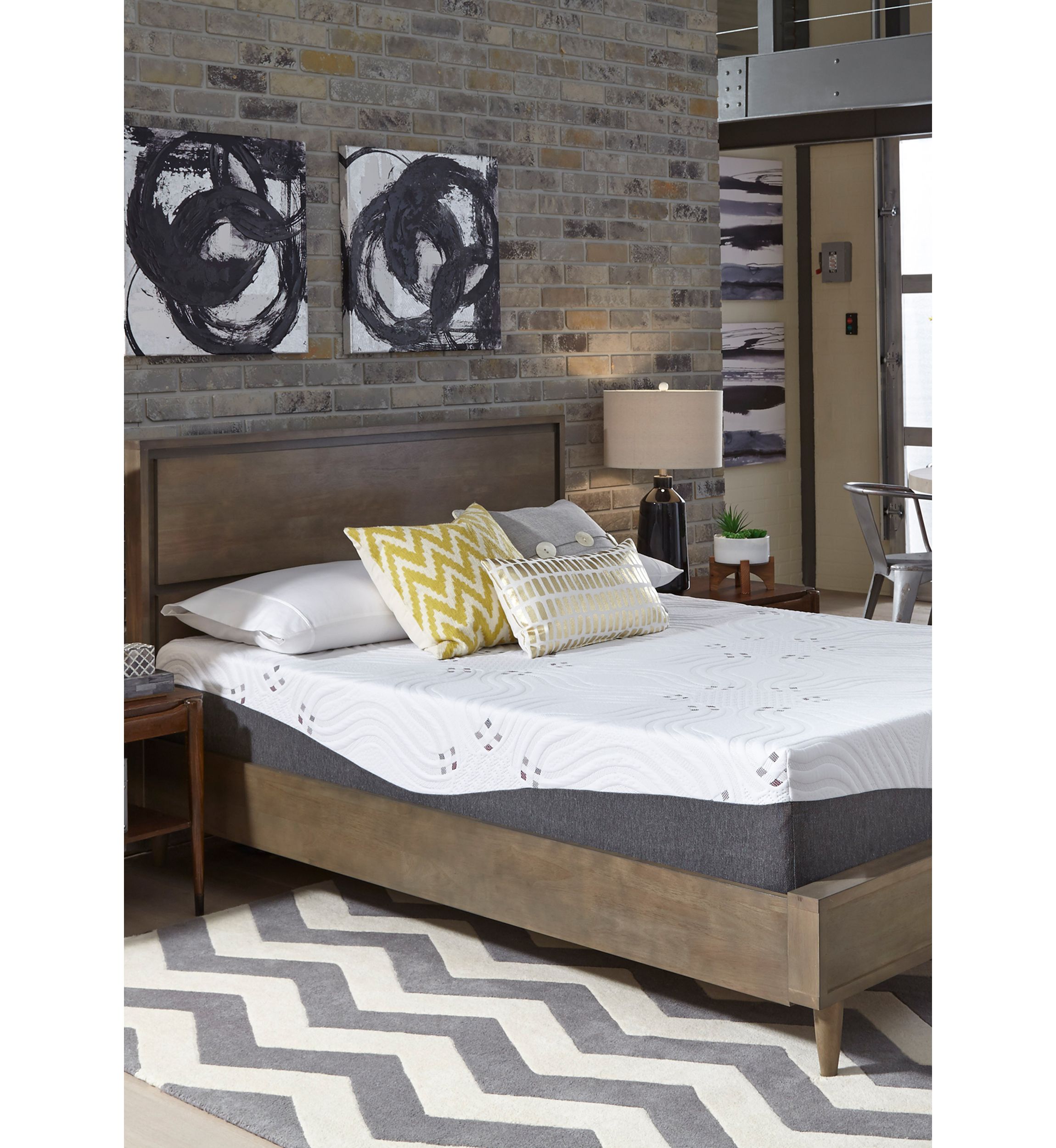 10 Inch Choose Your Comfort Firm Gel Memory Foam Mattress 