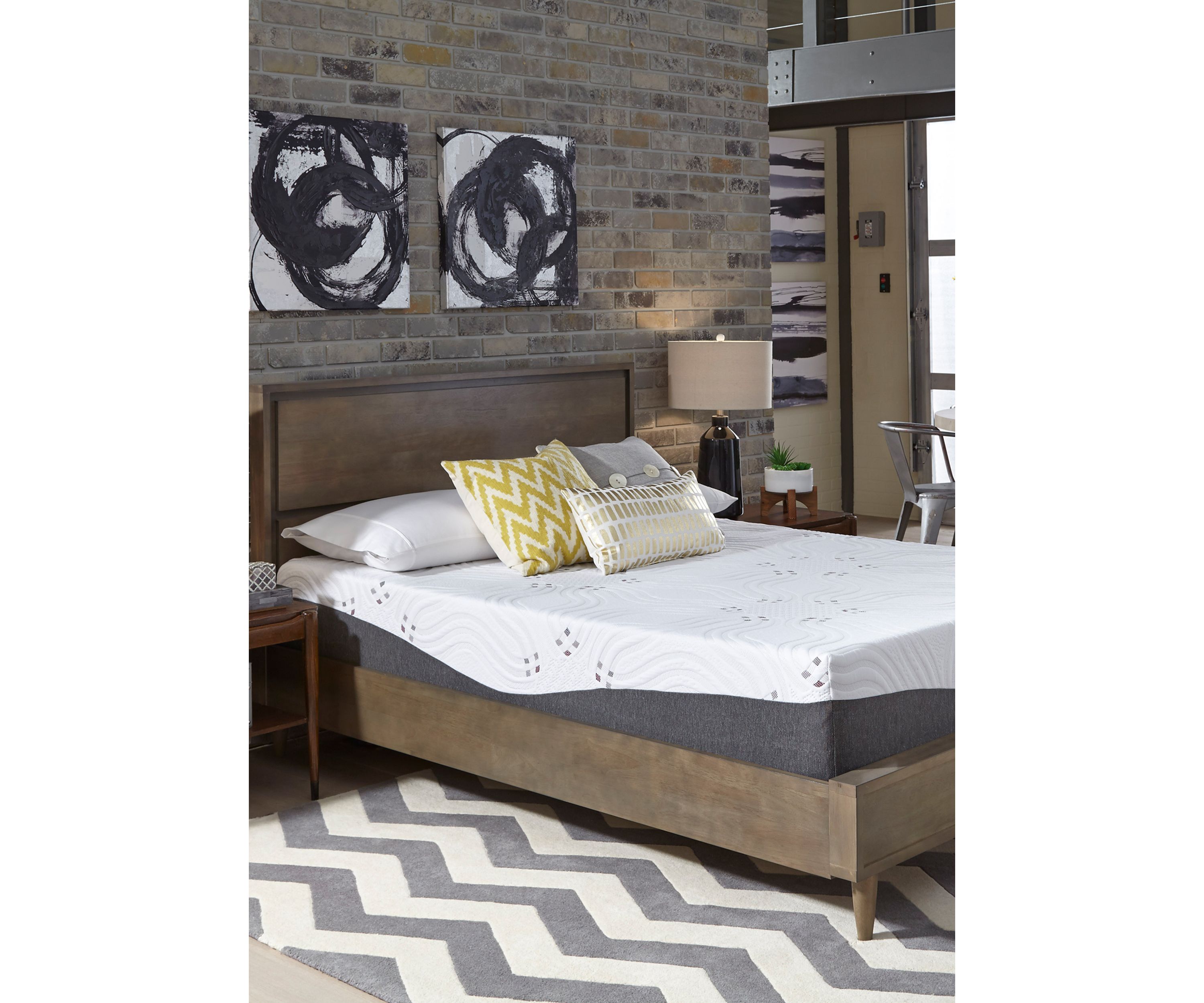 10 Inch Choose Your Comfort Firm Gel Memory Foam Mattress 