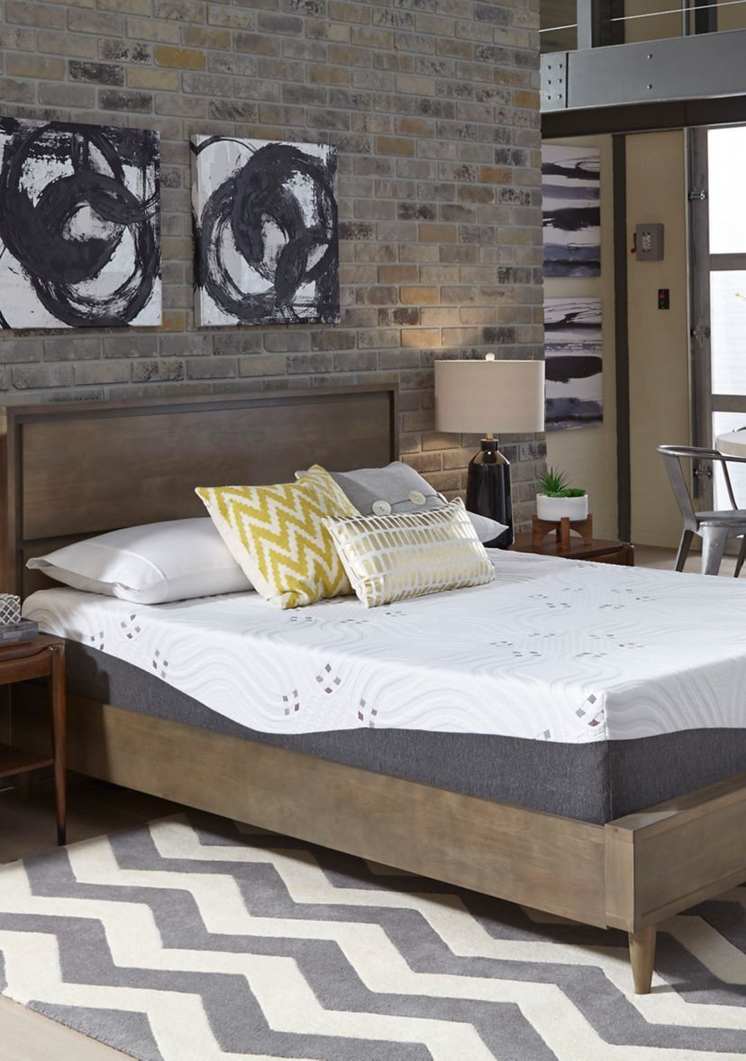 12 Inch Choose Your Comfort Medium Gel Memory Foam Mattress 