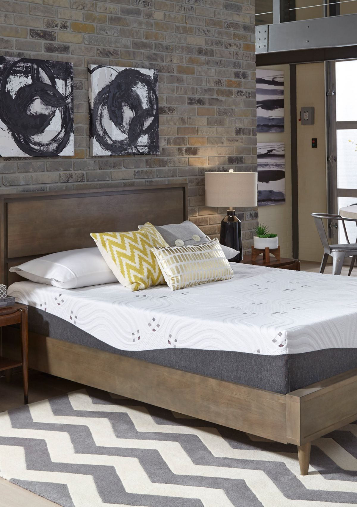 14 Inch Choose Your Comfort Medium Gel Memory Foam Mattress 