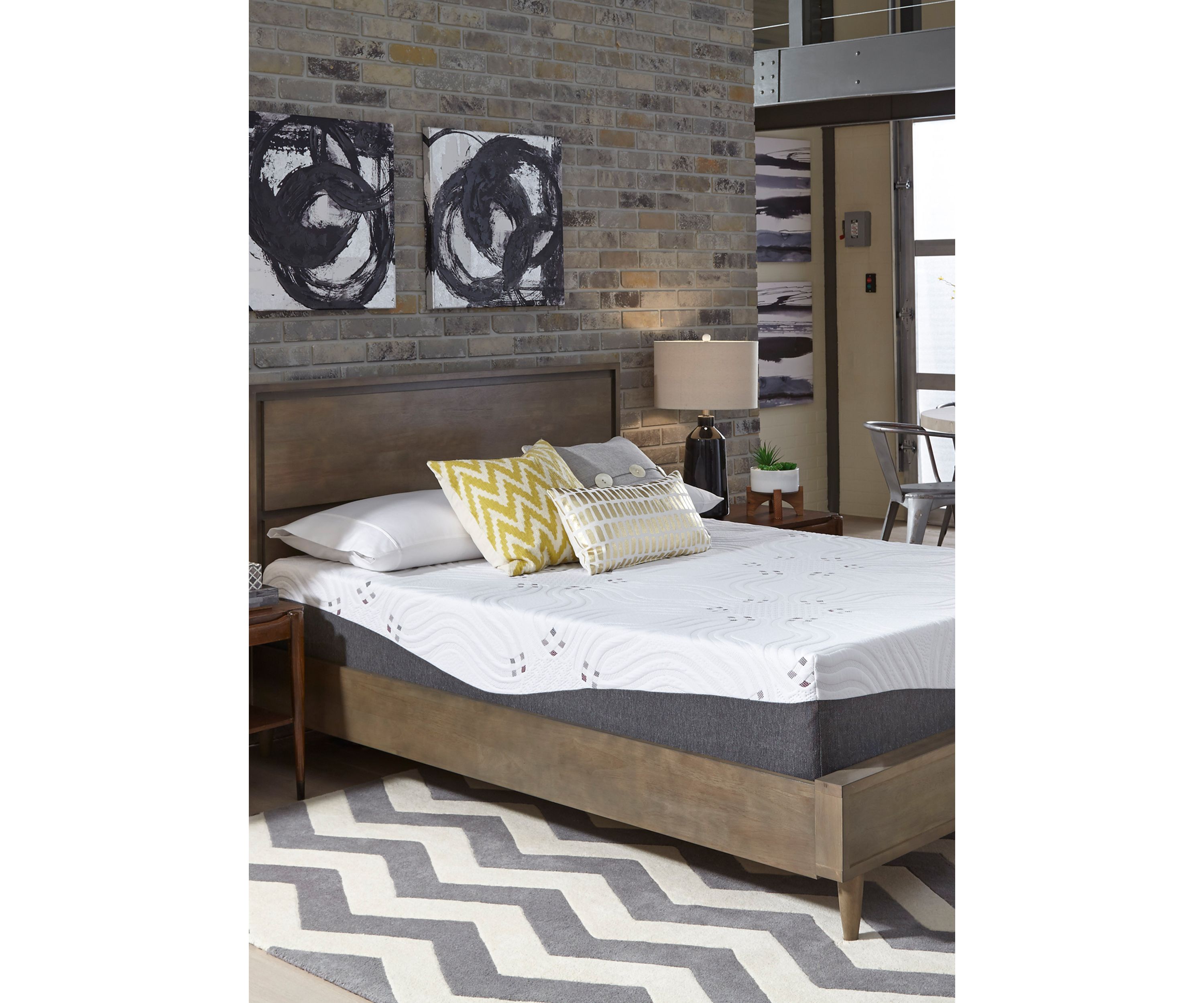 14 Inch Choose Your Comfort Medium Gel Memory Foam Mattress 