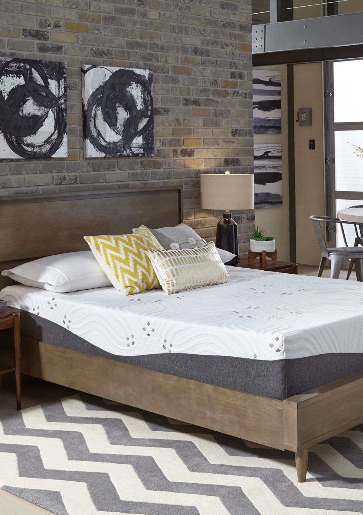 14 Inch Choose Your Comfort Firm Gel Memory Foam Mattress 