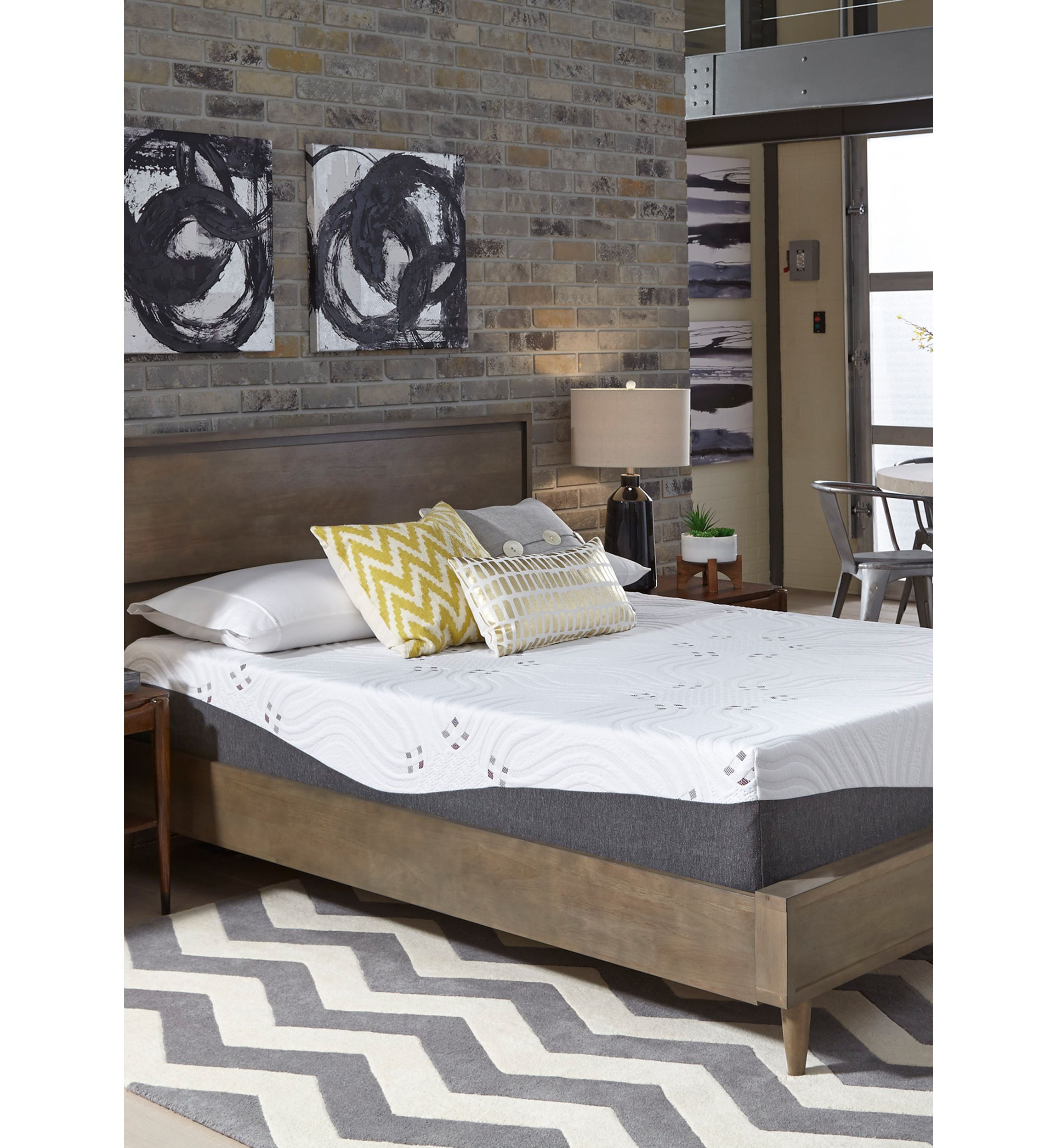 14 Inch Choose Your Comfort Firm Gel Memory Foam Mattress 