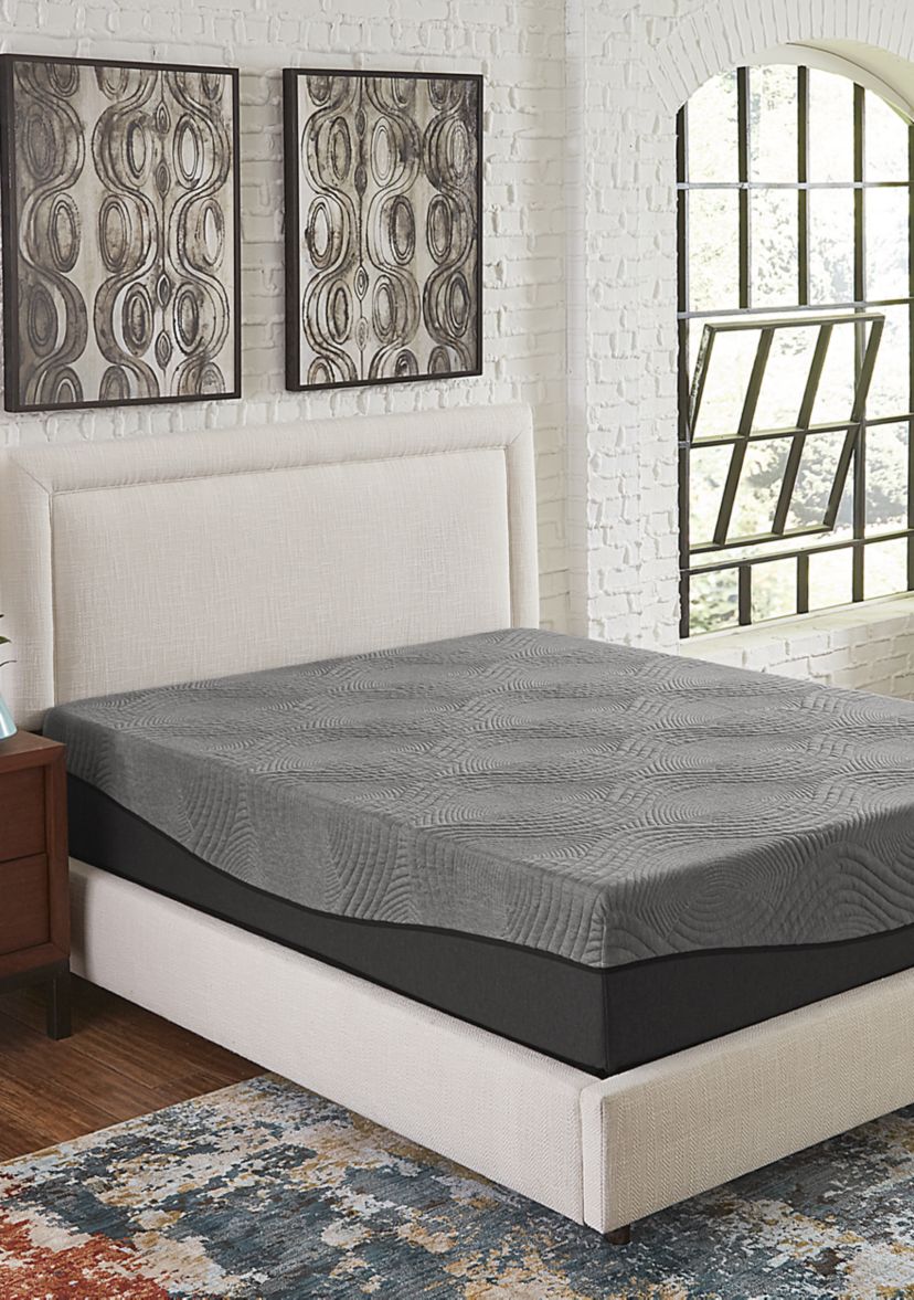 Active 10 Inch Ebonite Memory Foam Mattress