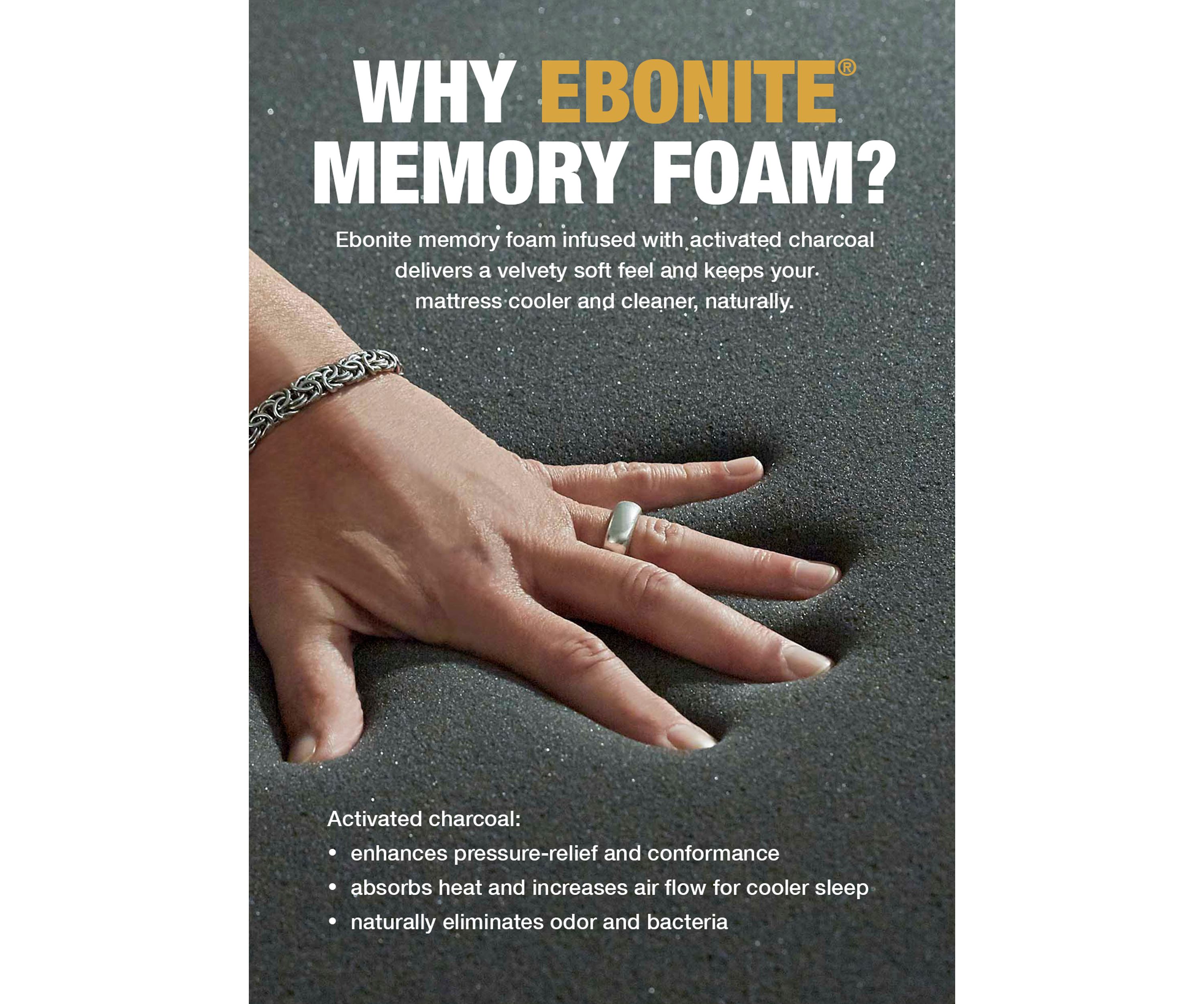 Active 14 Inch Ebonite Memory Foam Mattress