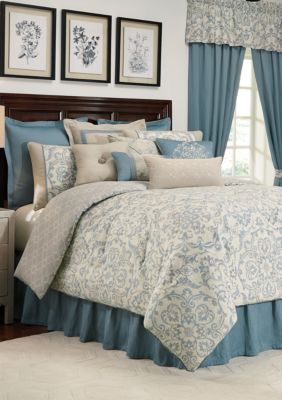 Rose Tree Placio Scroll Medallion Print Comforter Set Belk