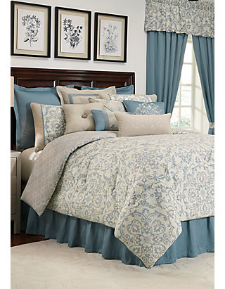 Rose Tree Placio Scroll Medallion Print Comforter Set Belk