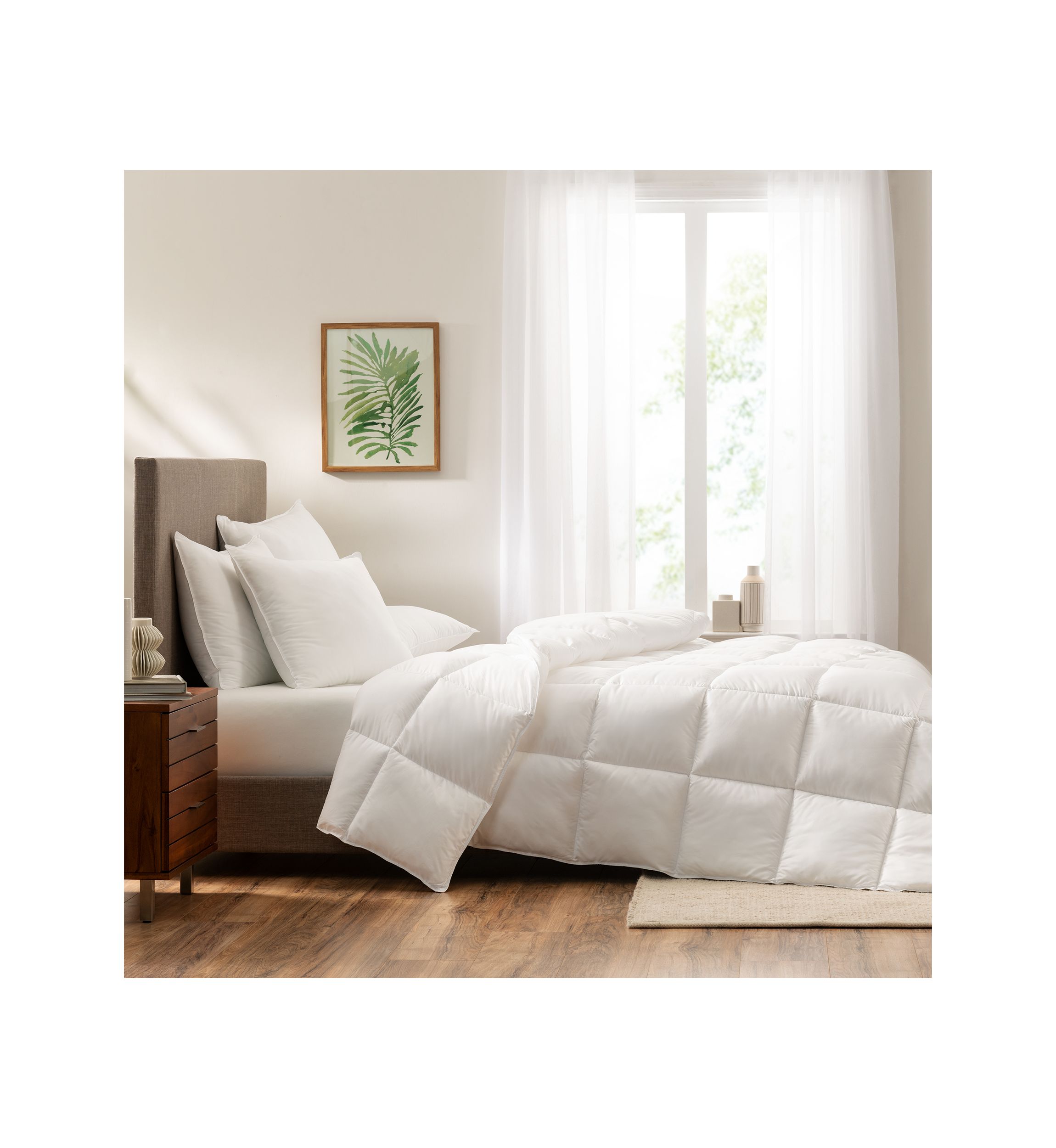 Down Illusion Antimicrobial Down Alternative Lightweight Comforter